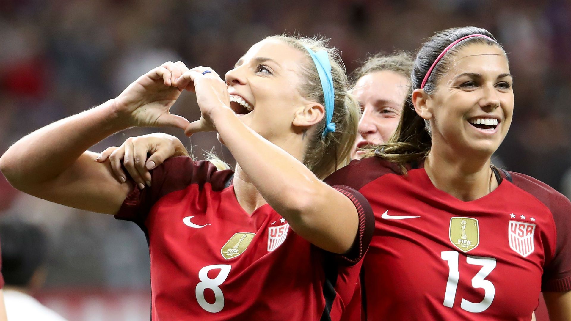 Julie Ertz Alex Morgan U.S. women's national team