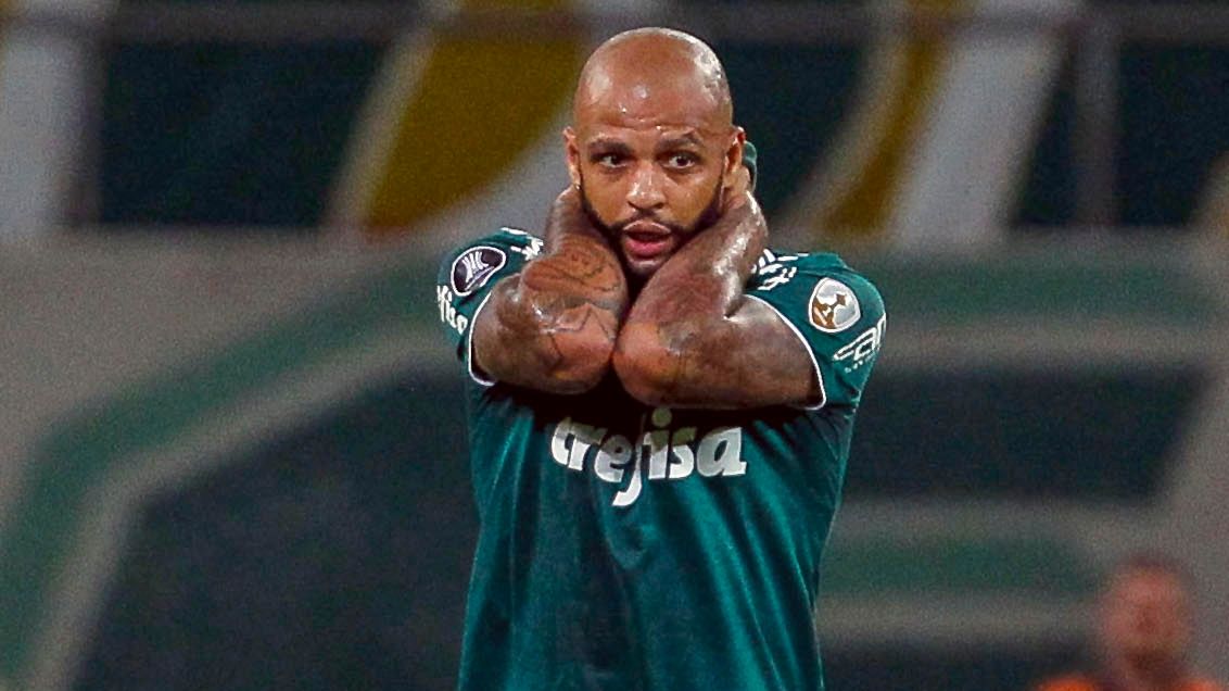 Felipe Melo Palmeiras Boca 11042018 Copa Libertadores