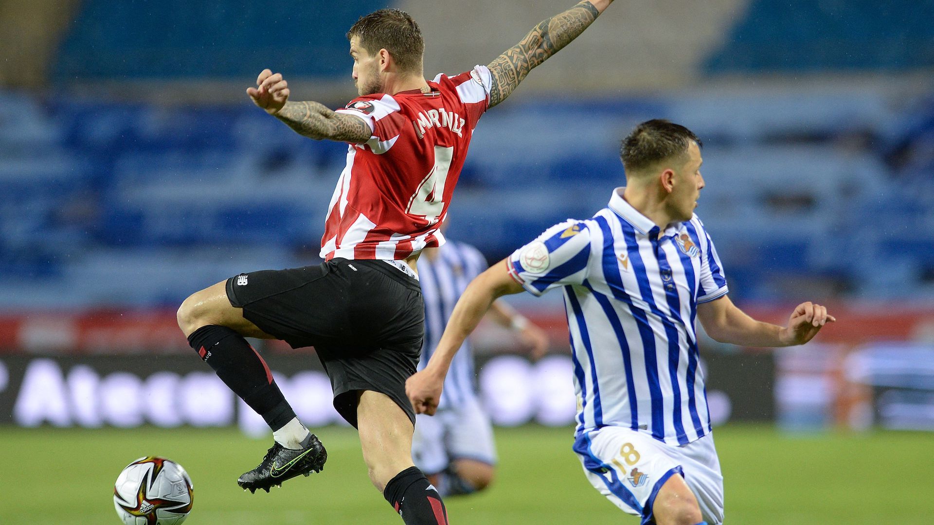 Iñigo Martínez Portu Athletic Real Sociedad Copa del Rey 2020