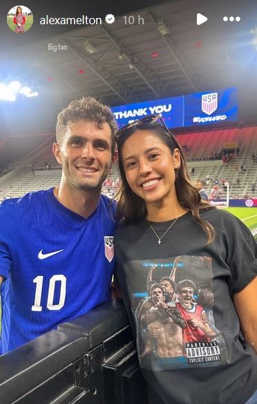 Alexa Melton Christian Pulisic