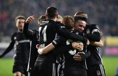 Yeni Malatyaspor Besiktas Goal Celebration Turkish Super League 02/15/19