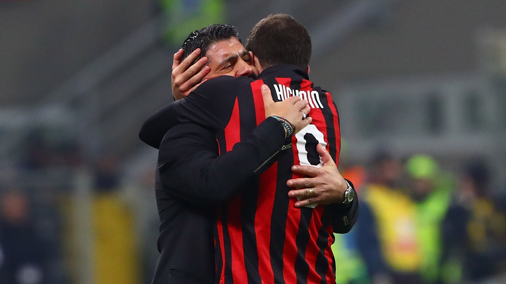 Gonzalo Higuain Milan SPAL Serie A