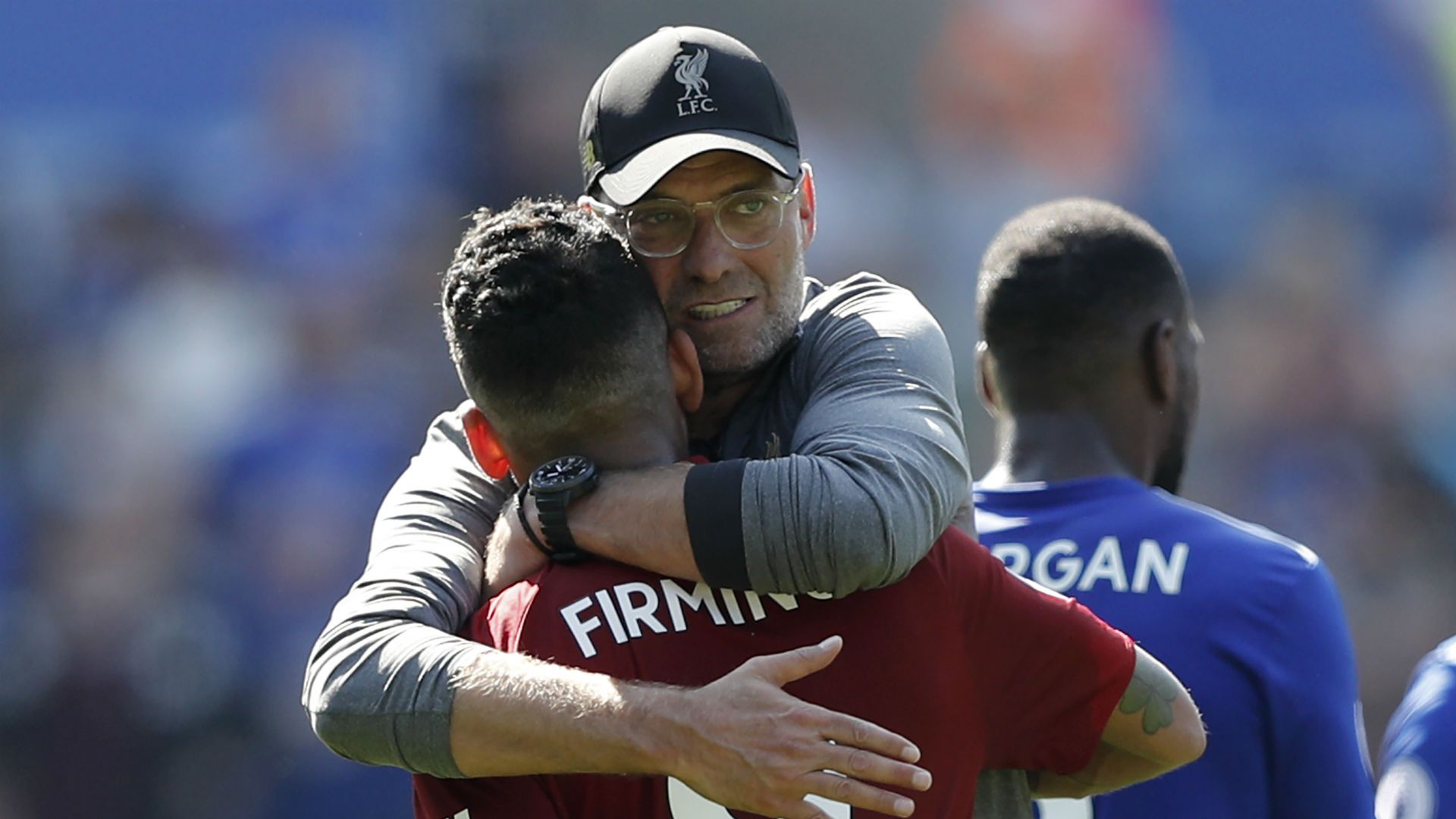 Jurgen Klopp Roberto Firmino Liverpool 2018-19