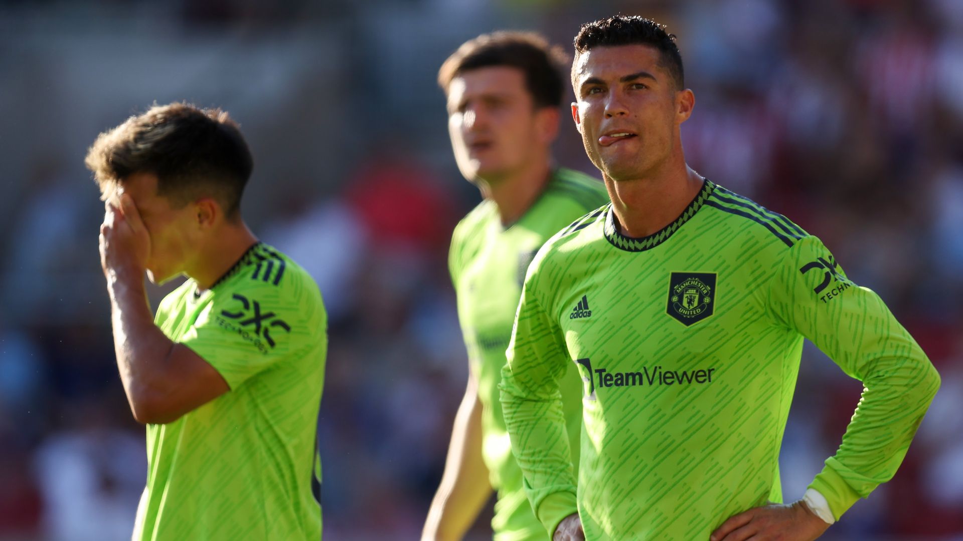 Premier League Brentford Manchester United 4-0 Cristiano Ronaldo