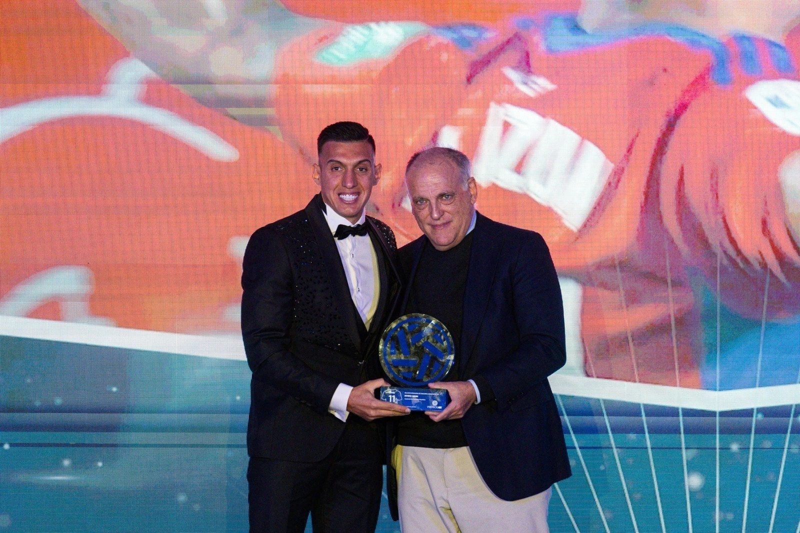 Myrto Uzuni Javier Tebas