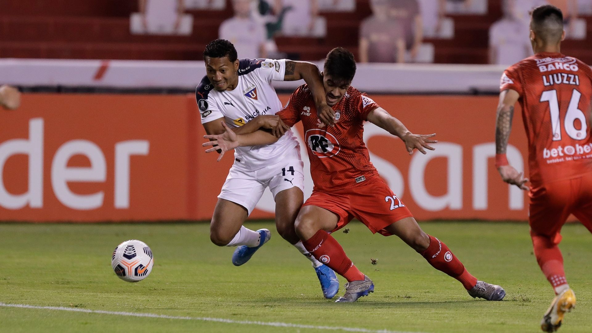 270521 Liga de Quito Unión La Calera José Quinteros y Nicolás Orellana