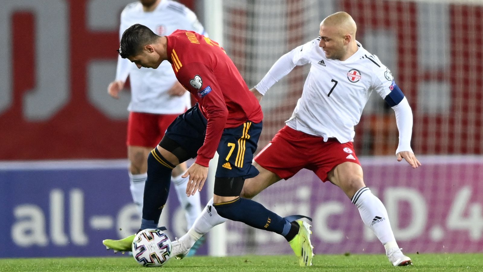 Morata Georgia España Fase Clasificación al Mundial Qatar 2022