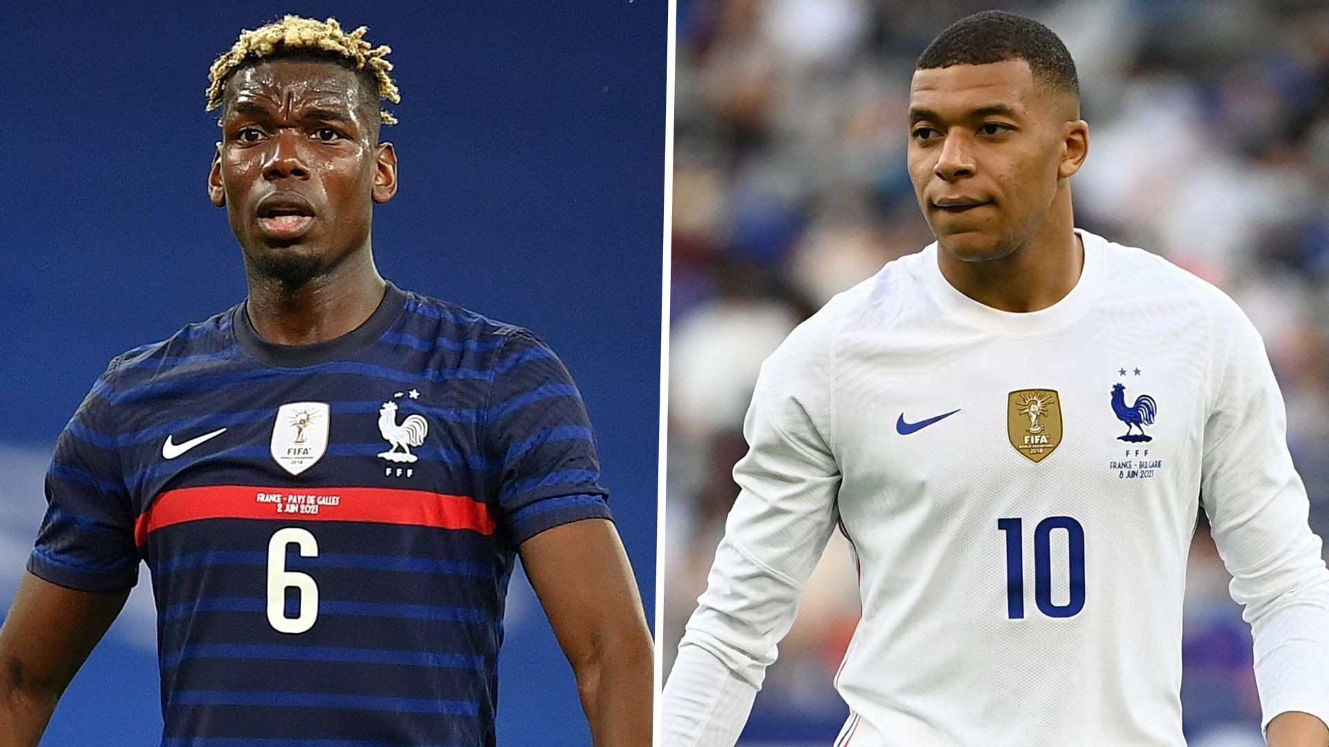 Paul Pogba Kylian Mbappé