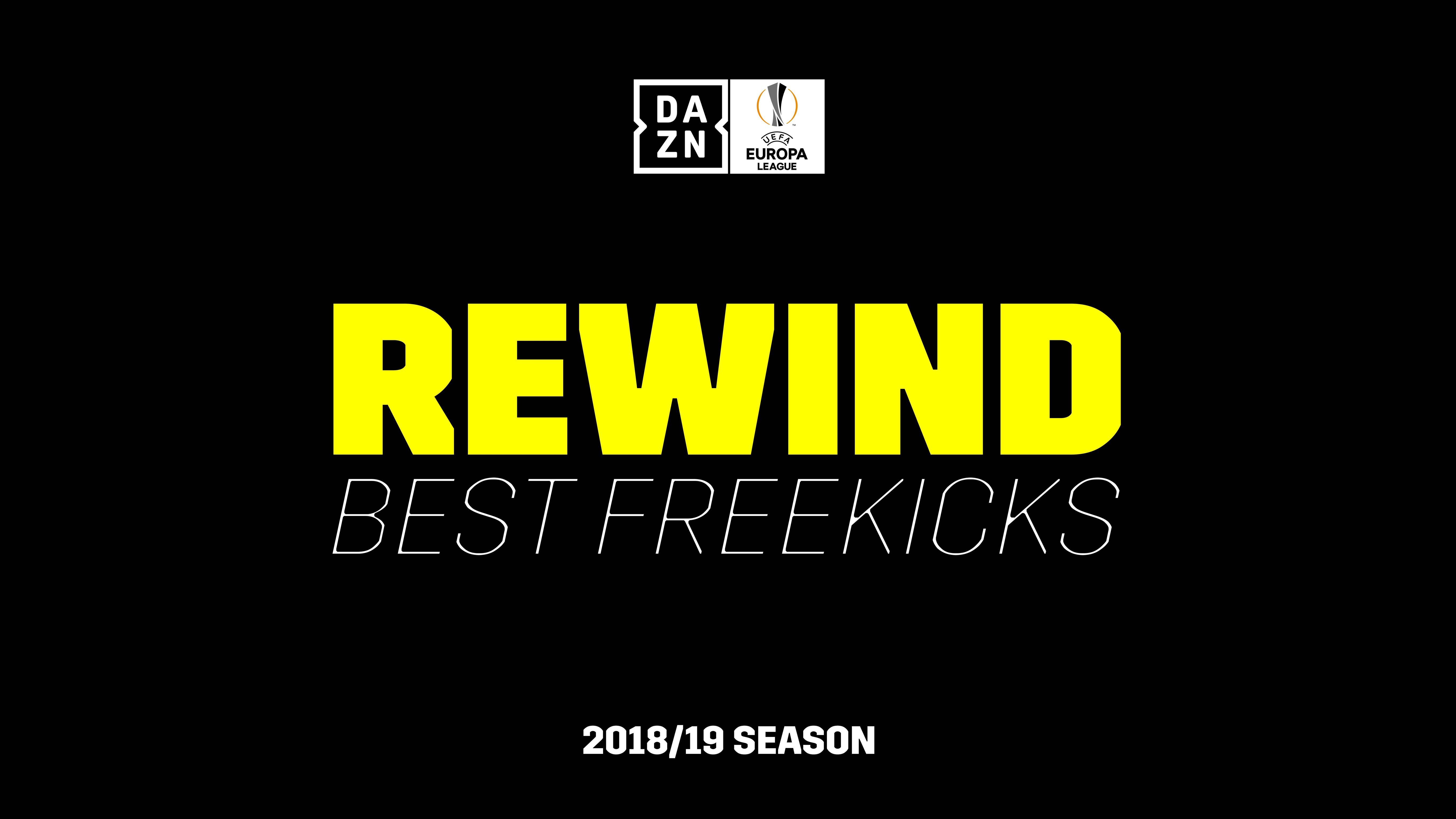 UEL: Top Direct Free Kicks of the 2018-19 Regular Season