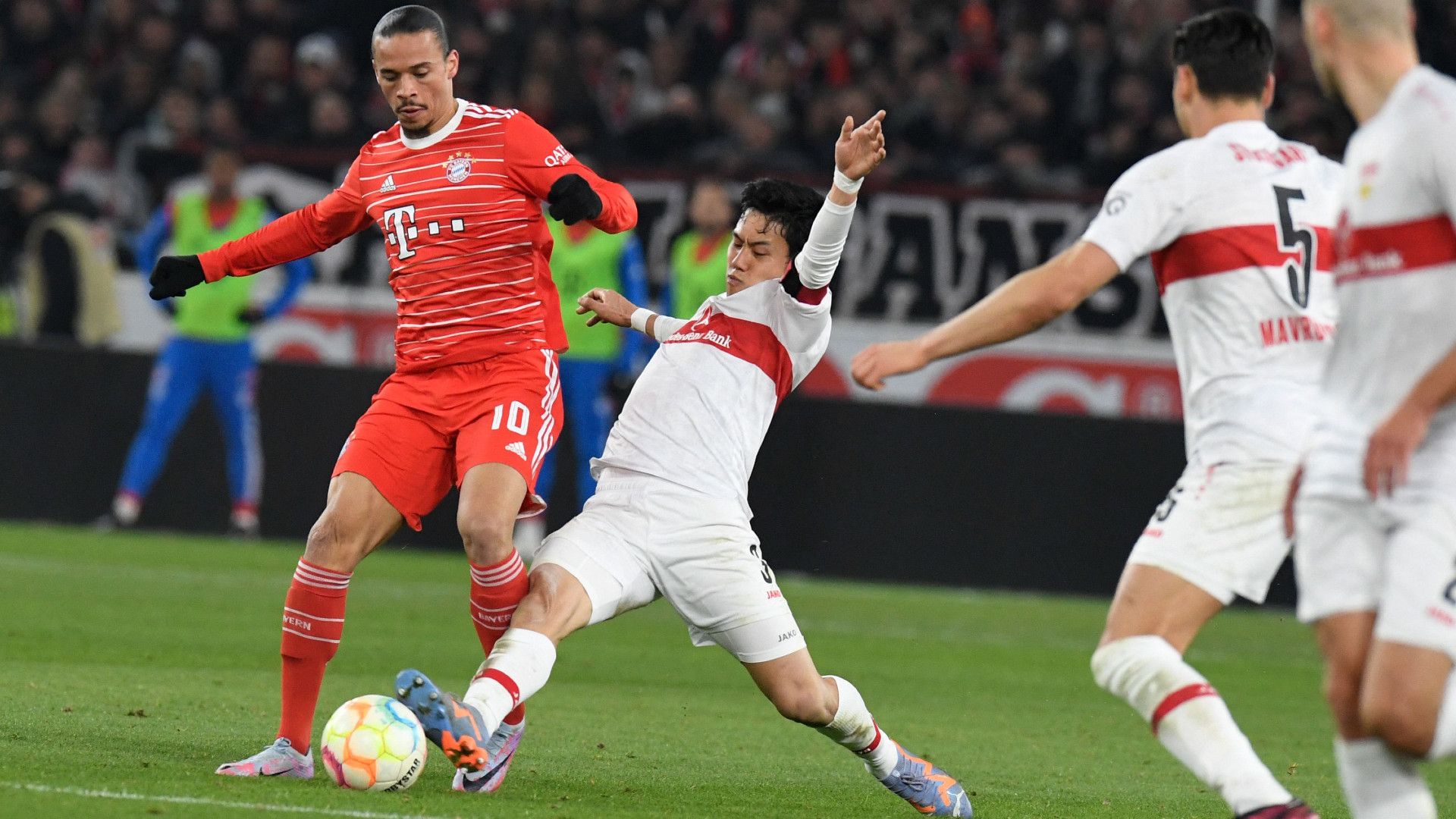 LEROY SANE BAYERN MÜNCHEN BUNDESLIGA 04032023