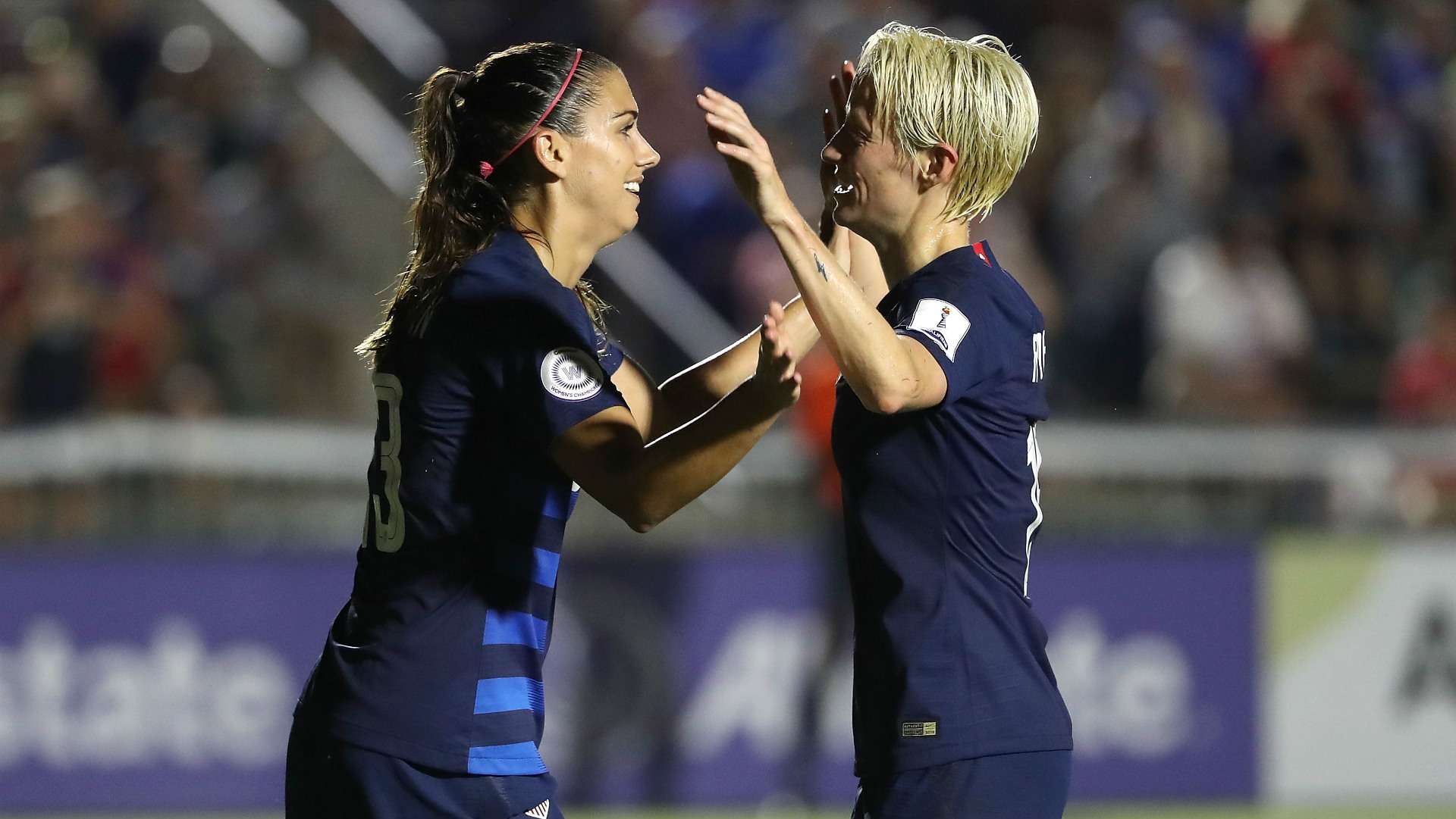 Alex Morgan Megan Rapinoe United States
