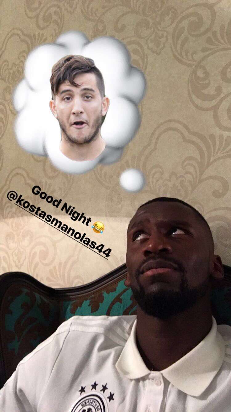 Rudiger Instagram