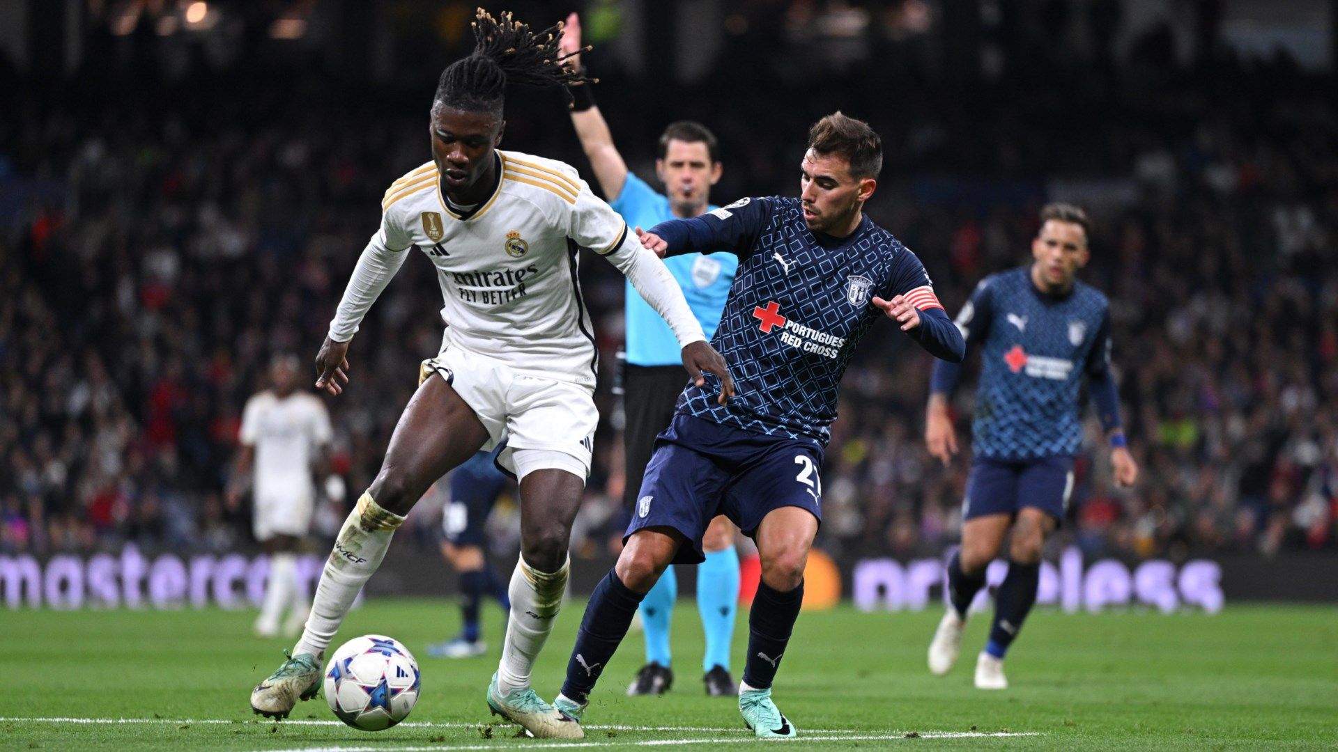 Eduardo Camavinga Real Madrid Braga Champions League 2023-24