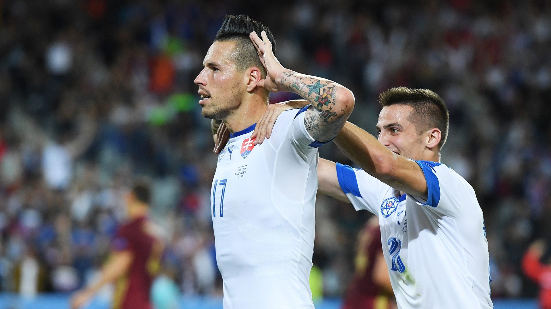 Marek Hamsik Russia Slovakia Group B Euro 2016