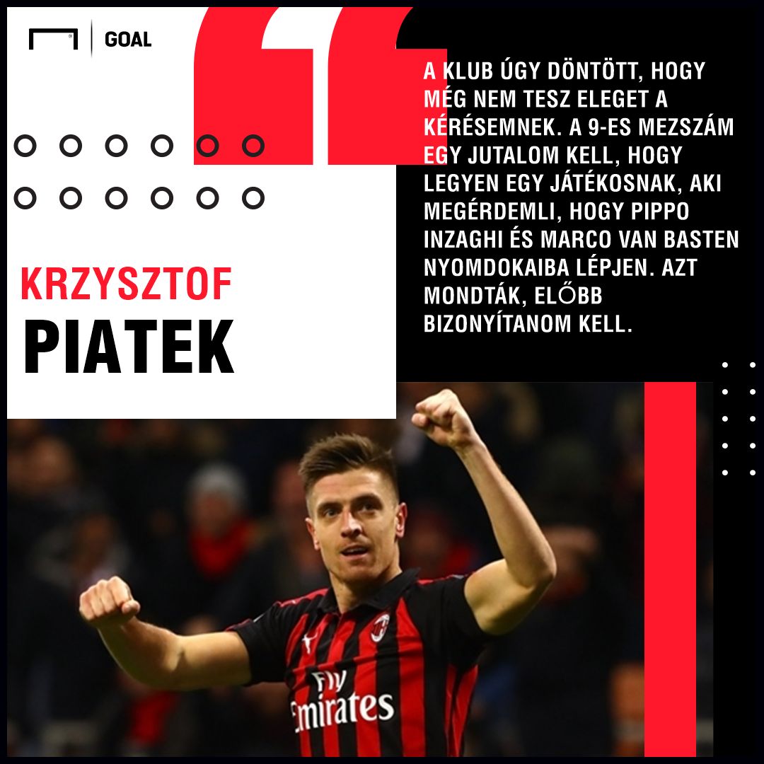 Pisztoly Piatek milan ps