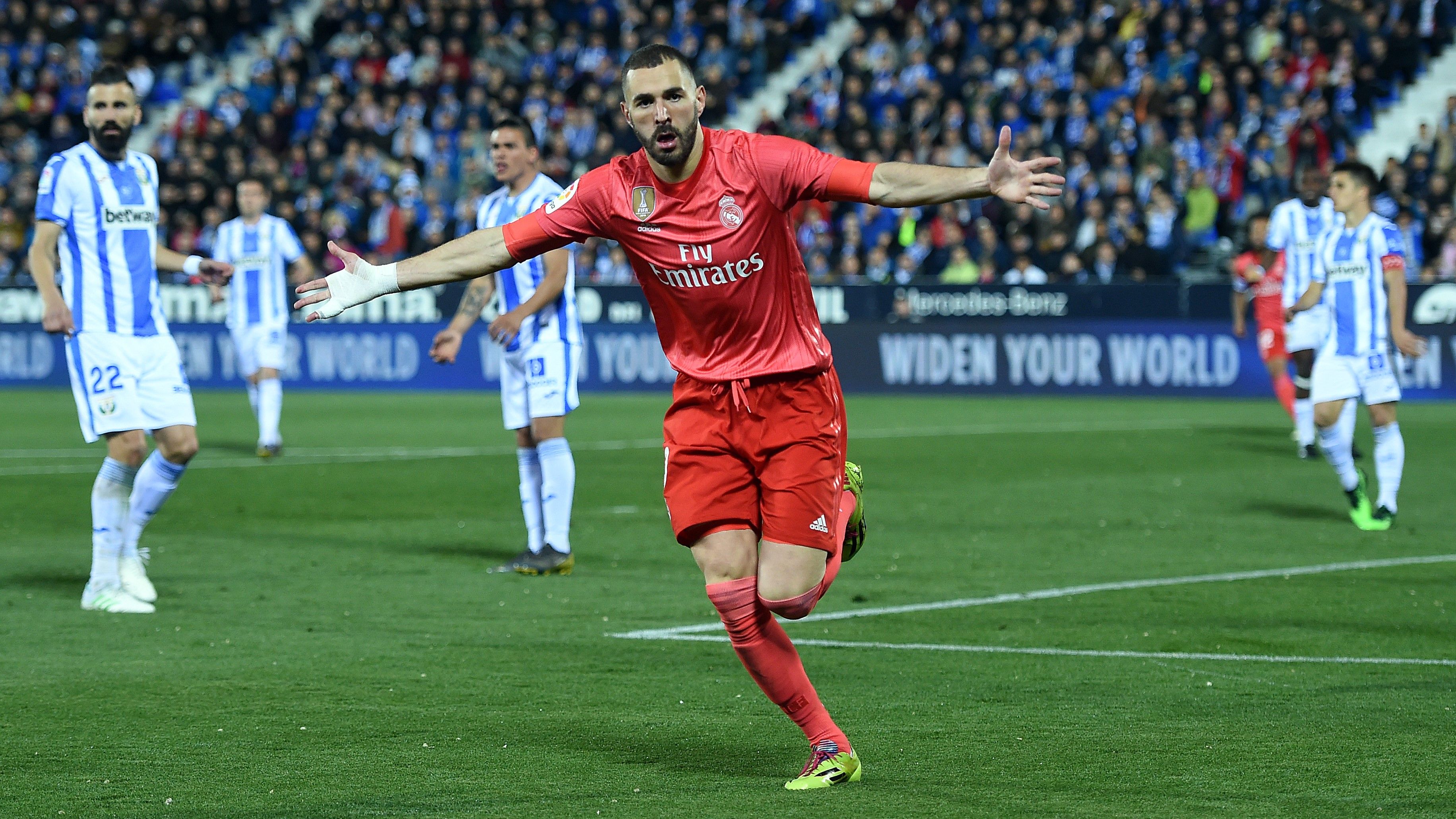 Karim Benzema Leganes Real Madrid LaLiga 15042019