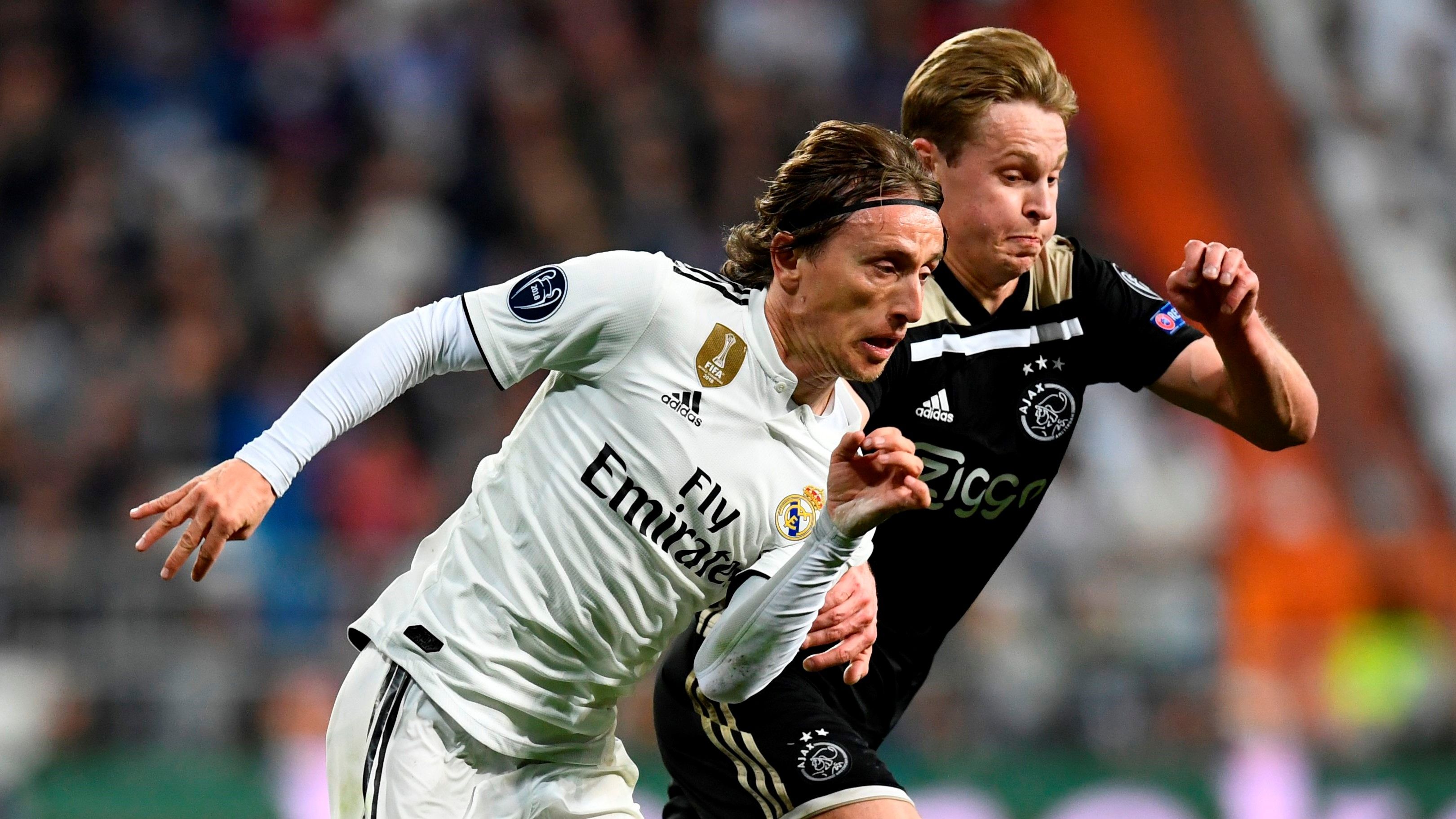 Luka Modric Frenkie de Jong Real Madrid Ajax UCL 04032019