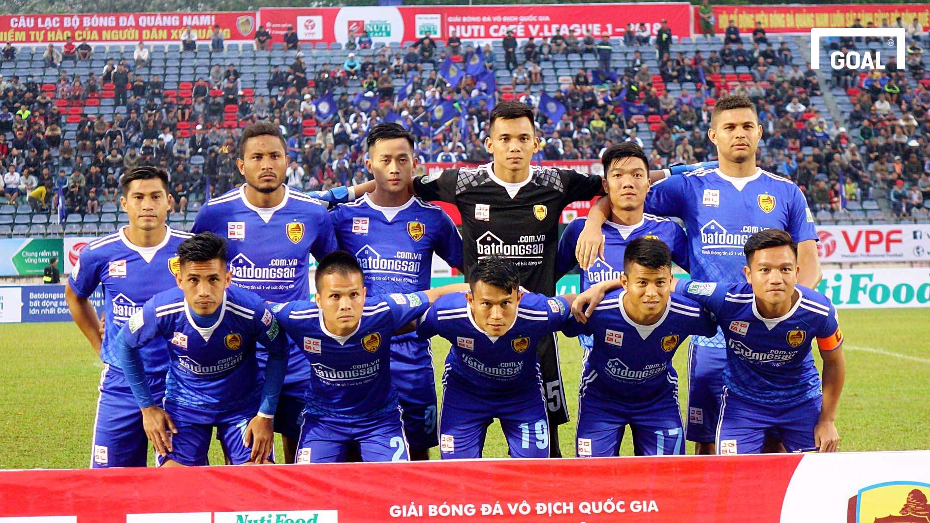 Quảng Nam Sài Gòn FC Vòng 1 V.League 2018