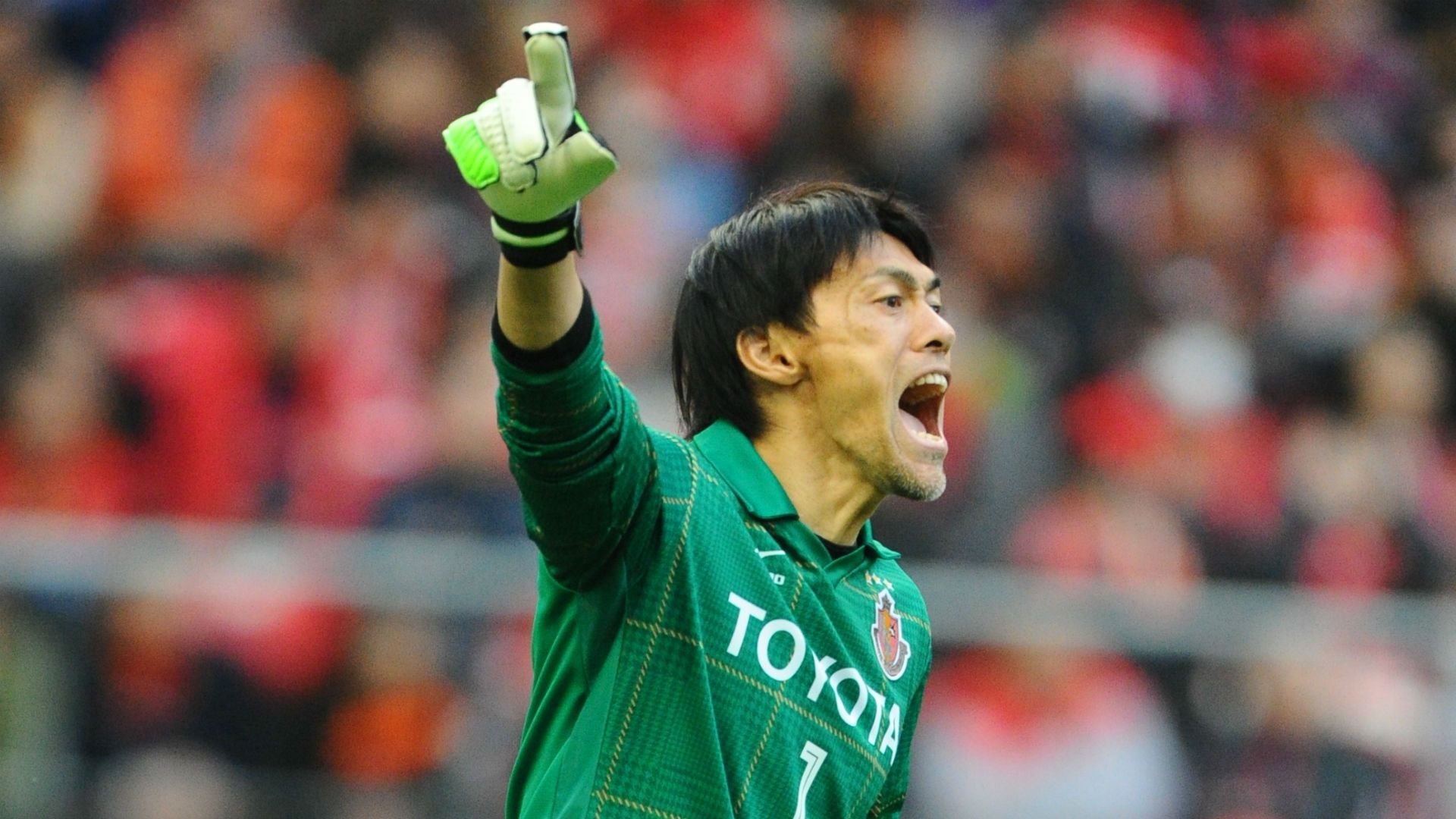 Jリーグ 名古屋グランパス 楢崎 TOYOTA サッカー 00s 楢崎正剛 J1 LEAGUE 600GAMES | 名古屋グランパス公式サイト