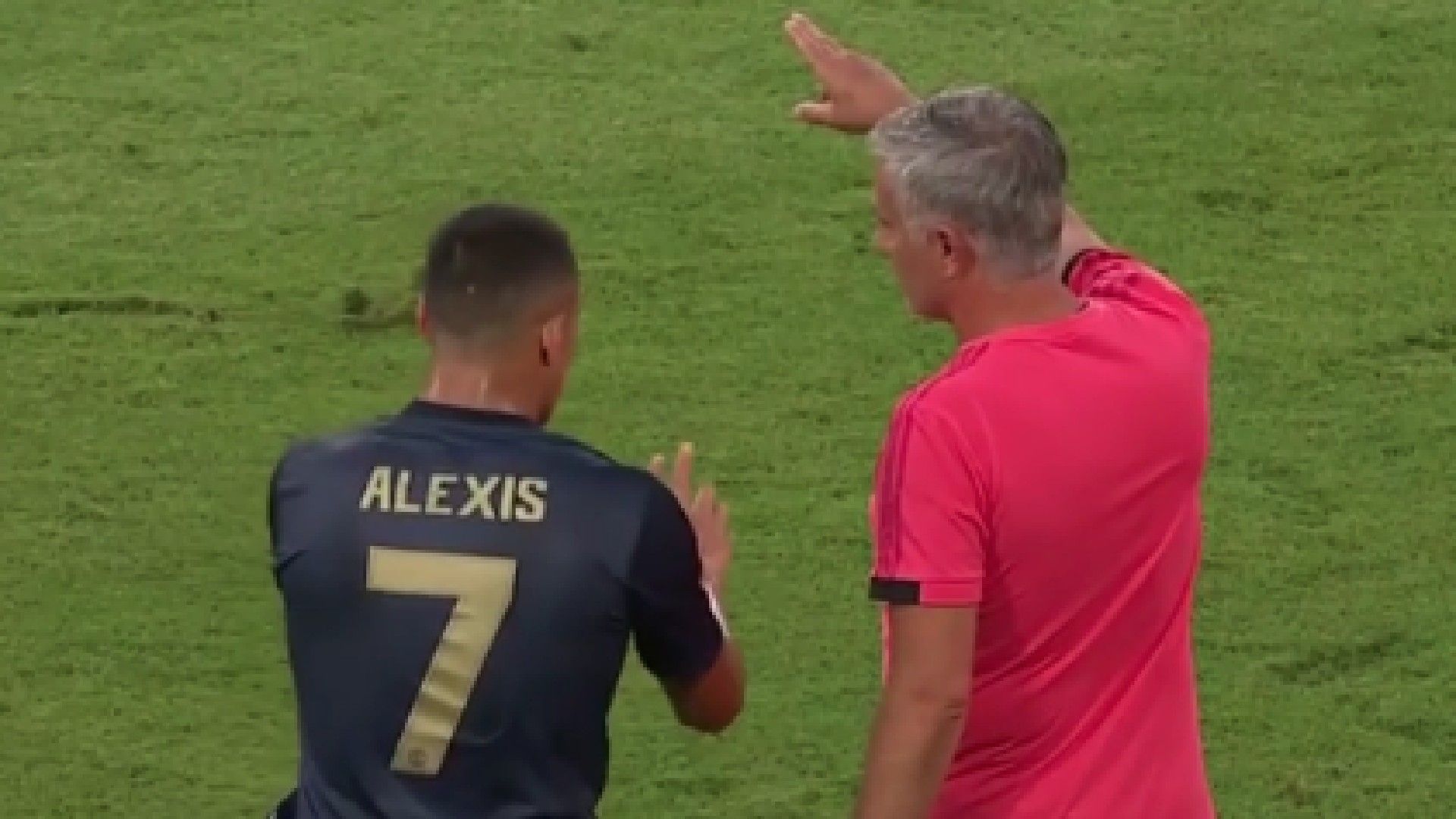 Alexis Sánchez en Manchester USA