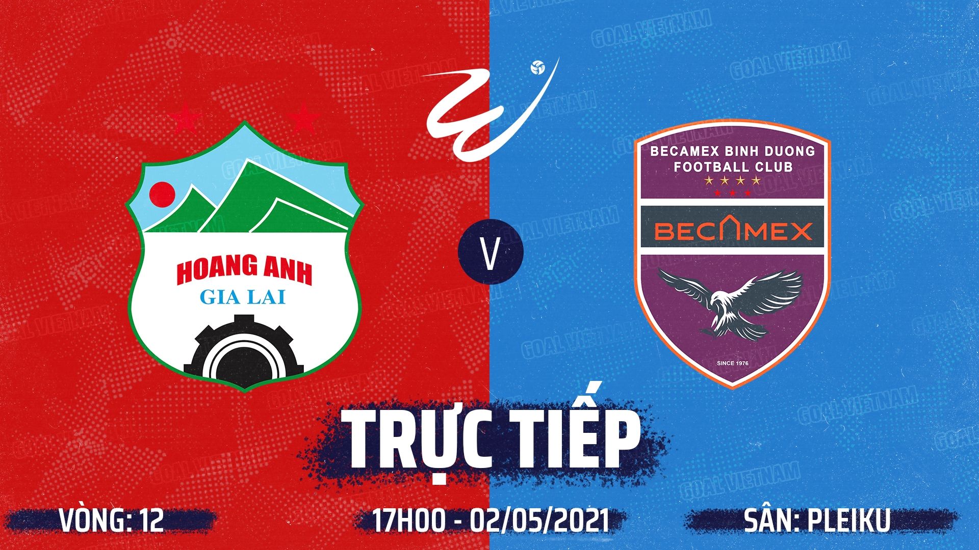 Live HAGL vs Binh Duong 2021 V.League GFX