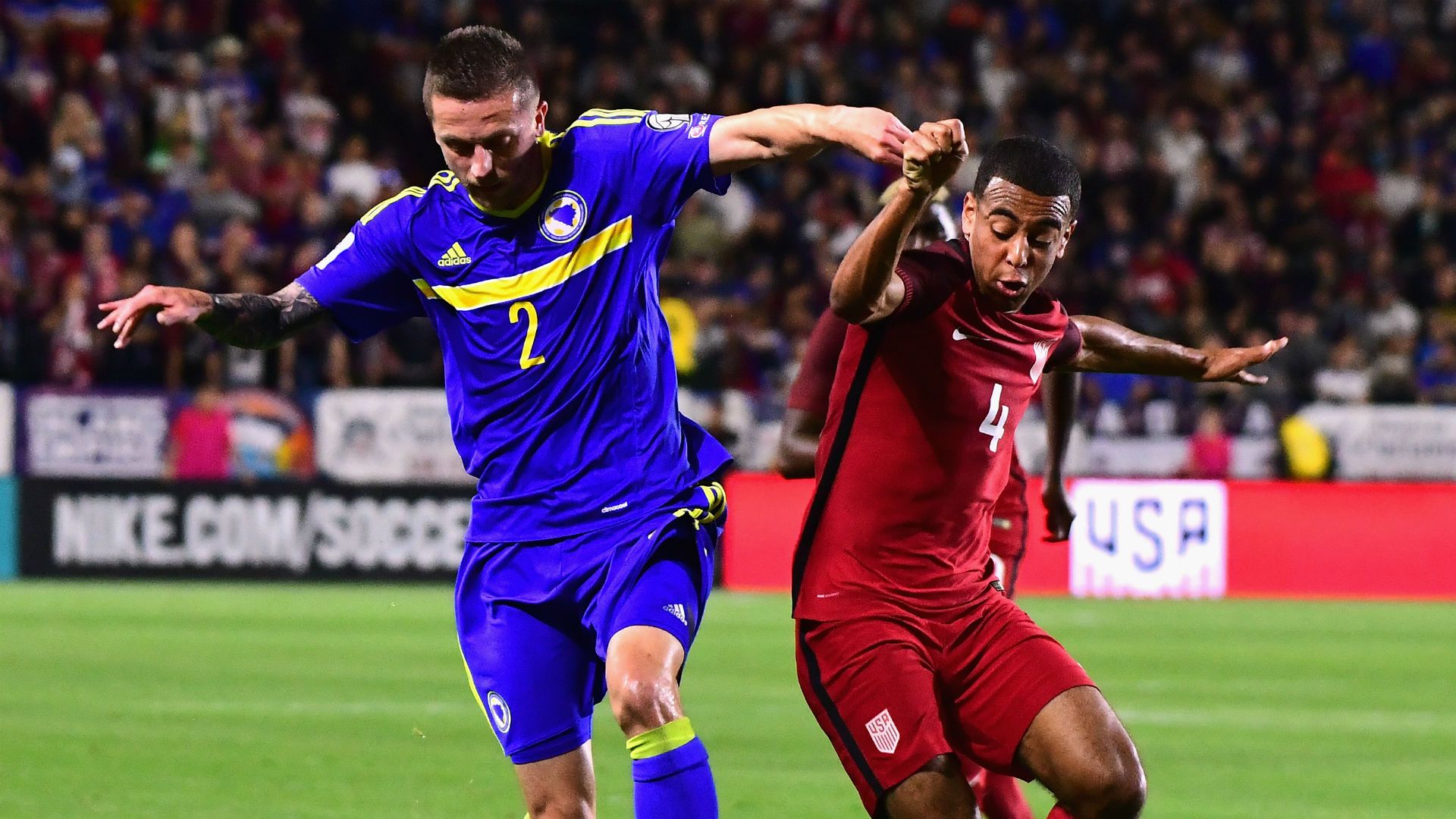 Tyler Adams Almir Bekic USA Bosnia Herzegovina