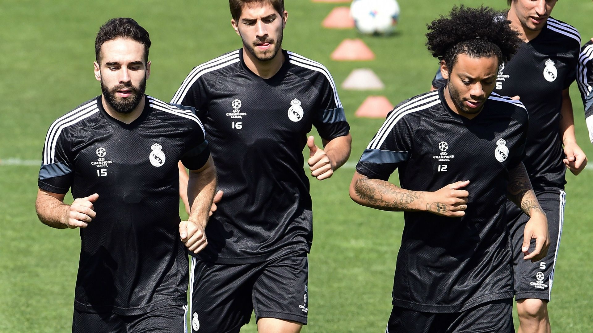 Daniel Carvajal Marcelo Real Madrid 07072015