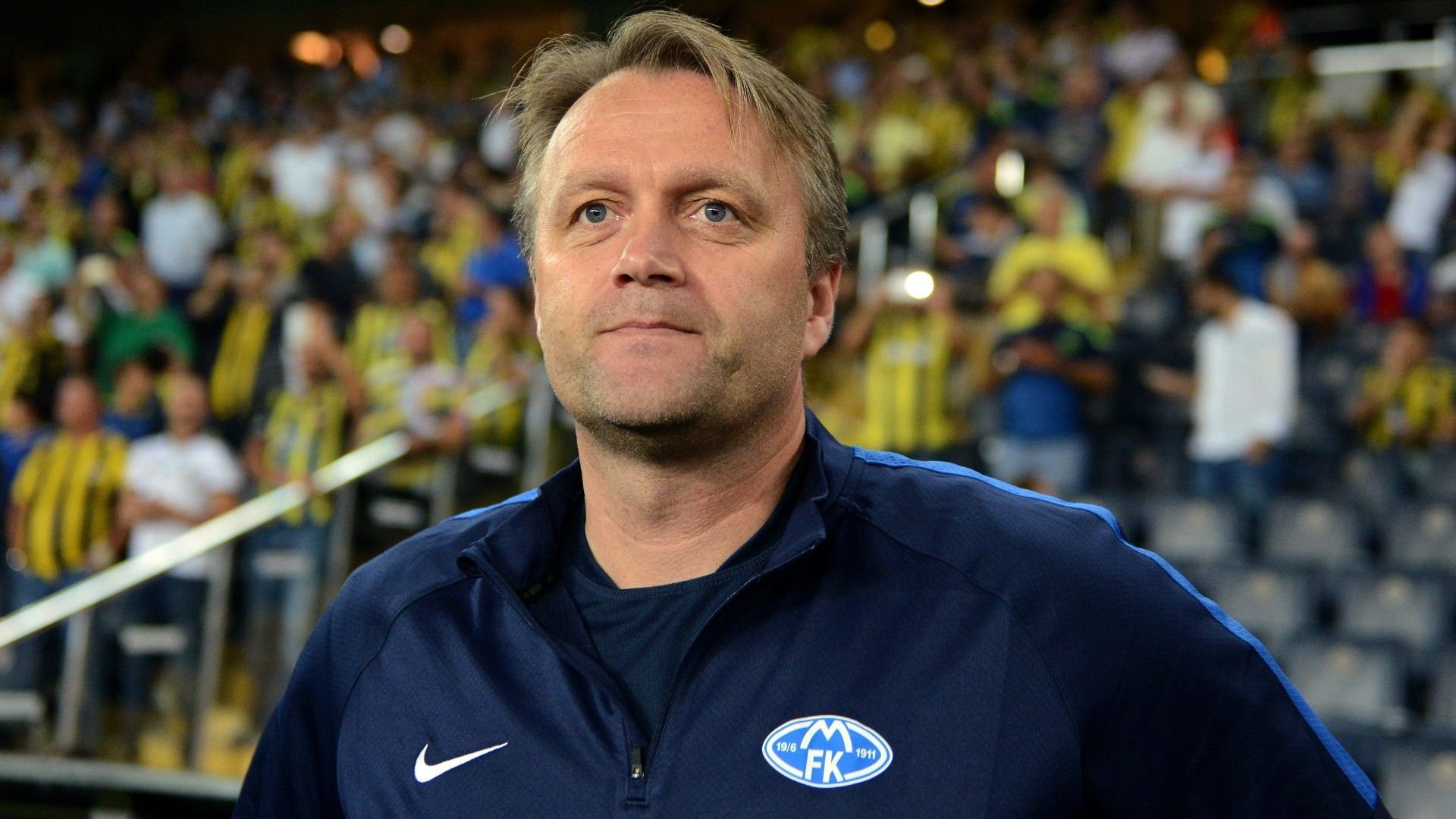 Molde's coach Erling Moe