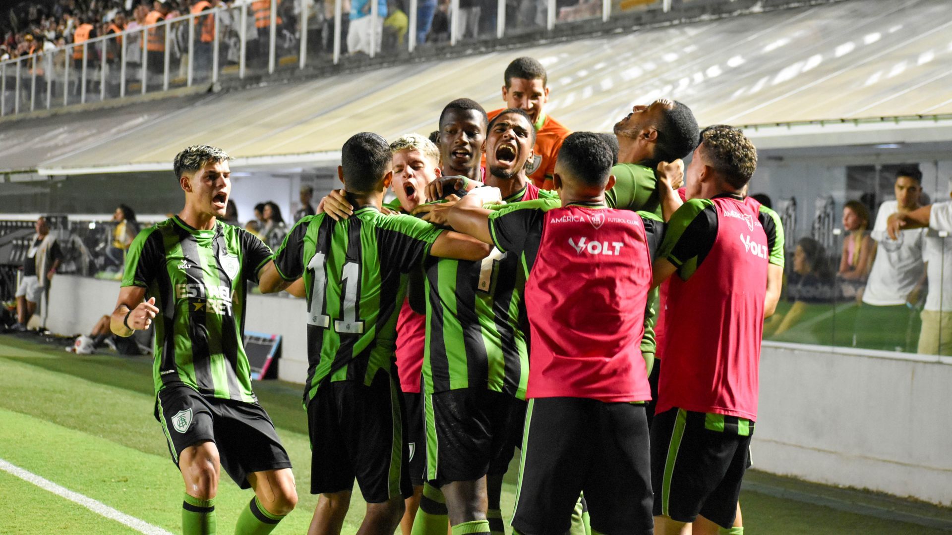 Copinha 2023, América-MG x Santos, semifinal