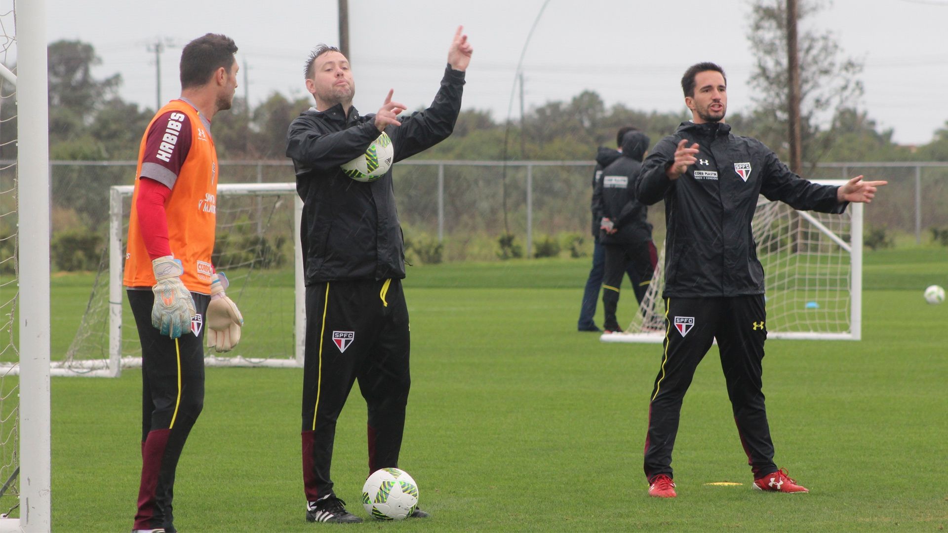 Michael Beale  Charles Hembert São Paulo Florida Cup 07 01 17