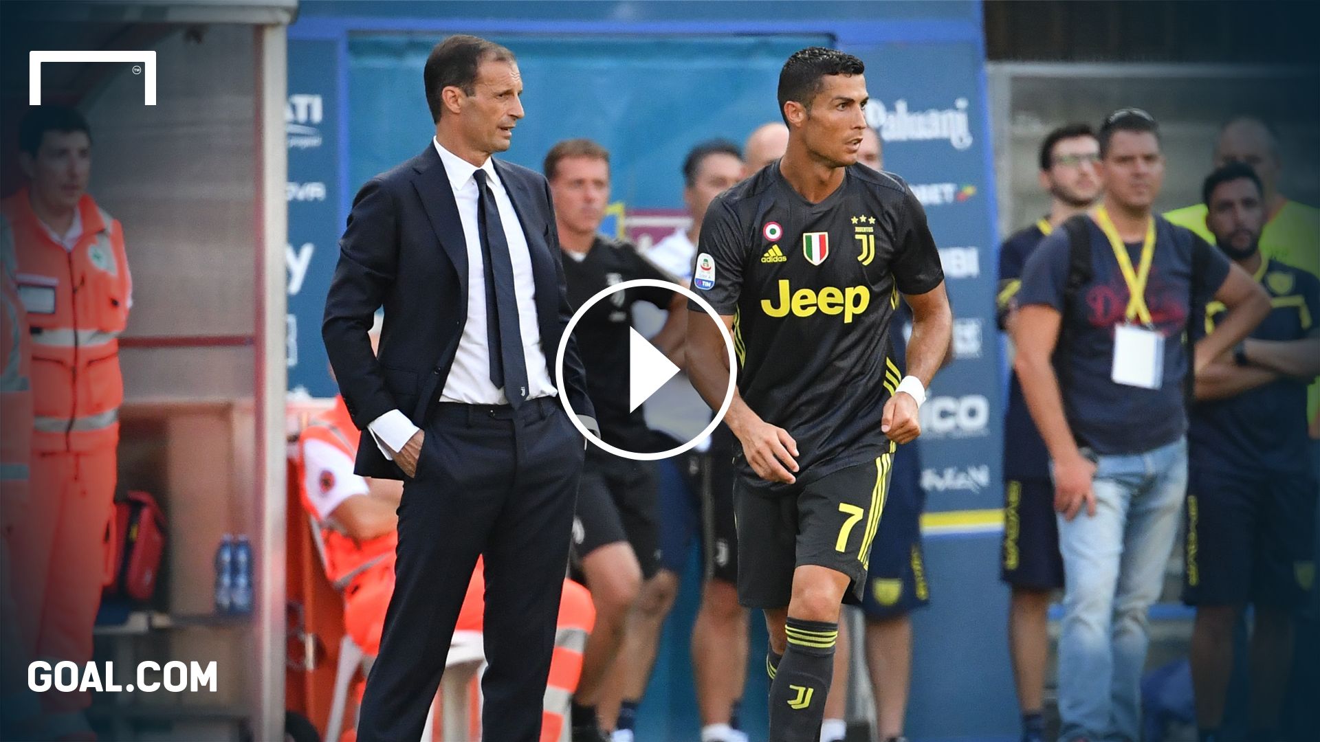 PB Allegri Ronaldo Juventus 2018