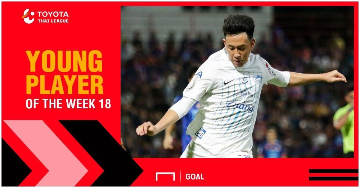 Toyota Thai League Young Player of the Week 18 : วรชิต กนิตศรีบำเพ็ญ