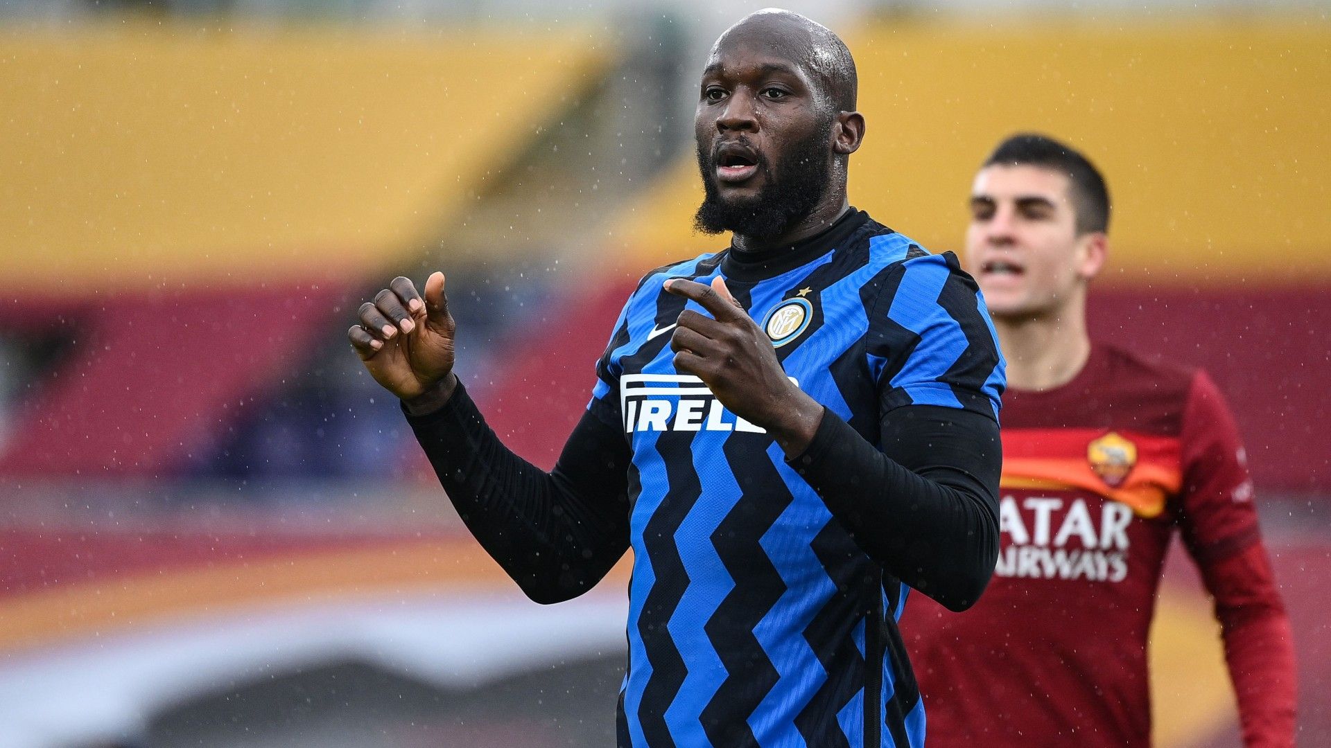 Romelu Lukaku - Roma Inter - Serie A 2020/21