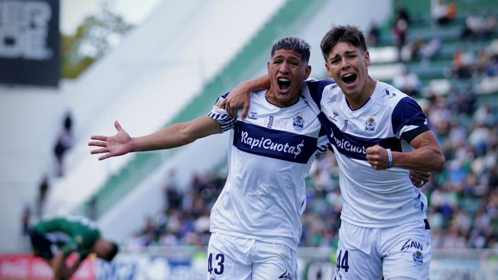 Eric Ramírez Benjamin Dominguez gimnasia banfield torneo de la liga 09102022
