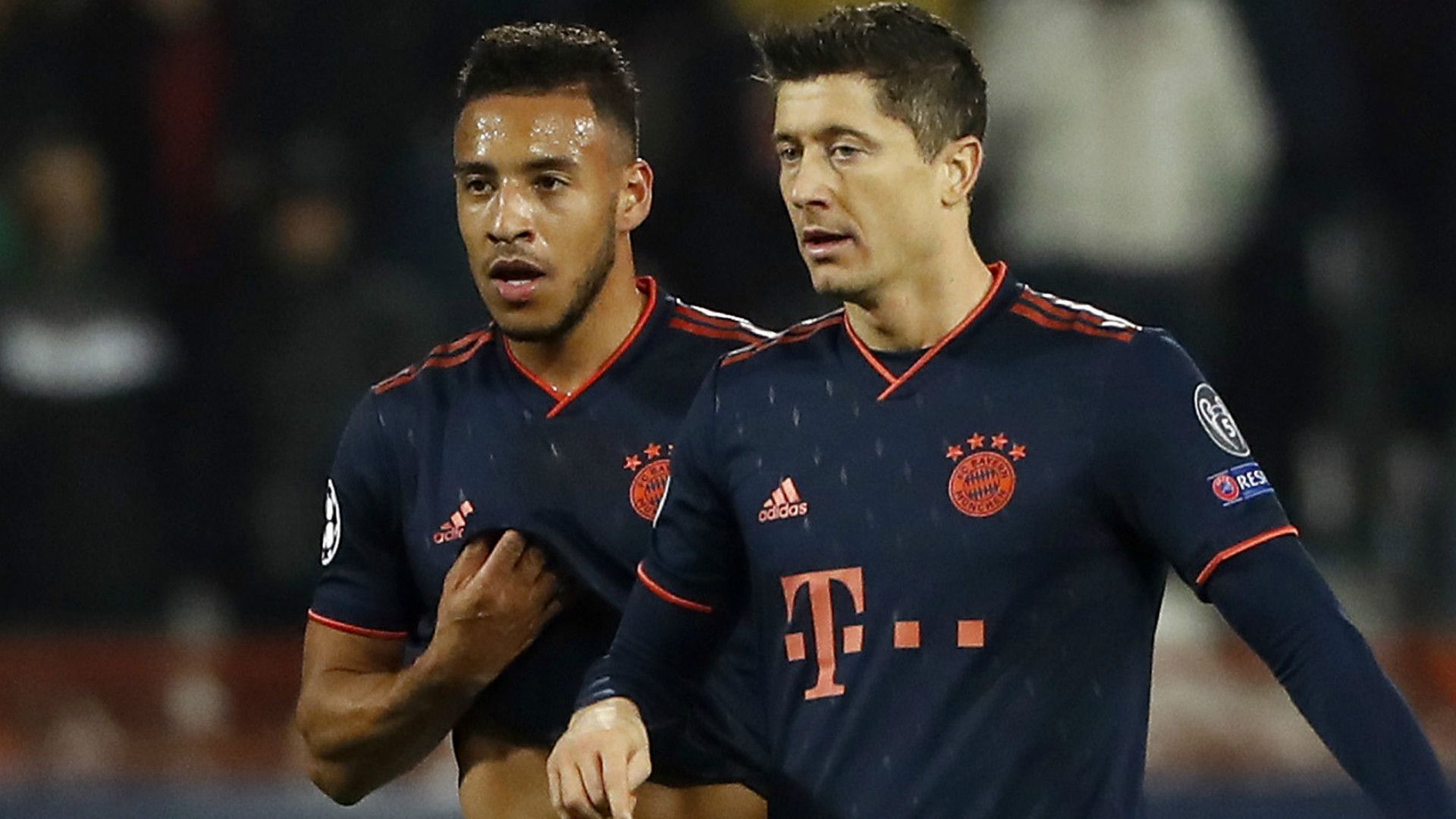 CORENTIN TOLISSO ROBERT LEWANDOWSKI BAYERN MÜNCHEN CHAMPIONS LEAGUE 26112019