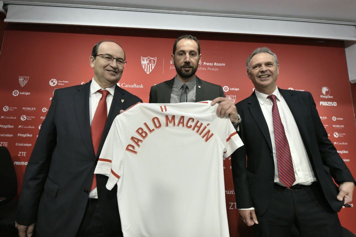 Pablo Machin Joaquin Caparros Jose Castro Sevilla