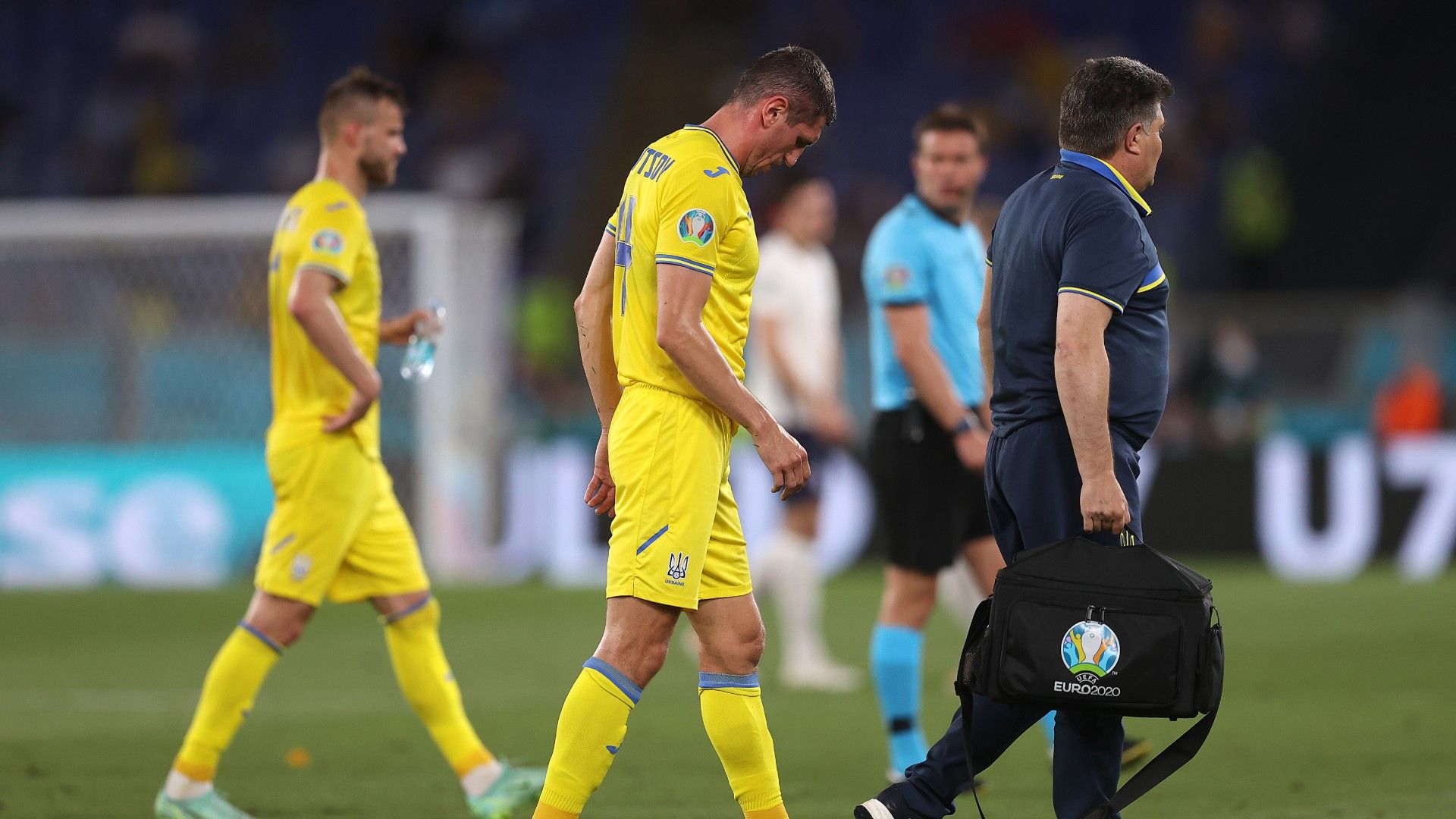 Serhiy Kryvtsov Ukraine vs England Euro 2020