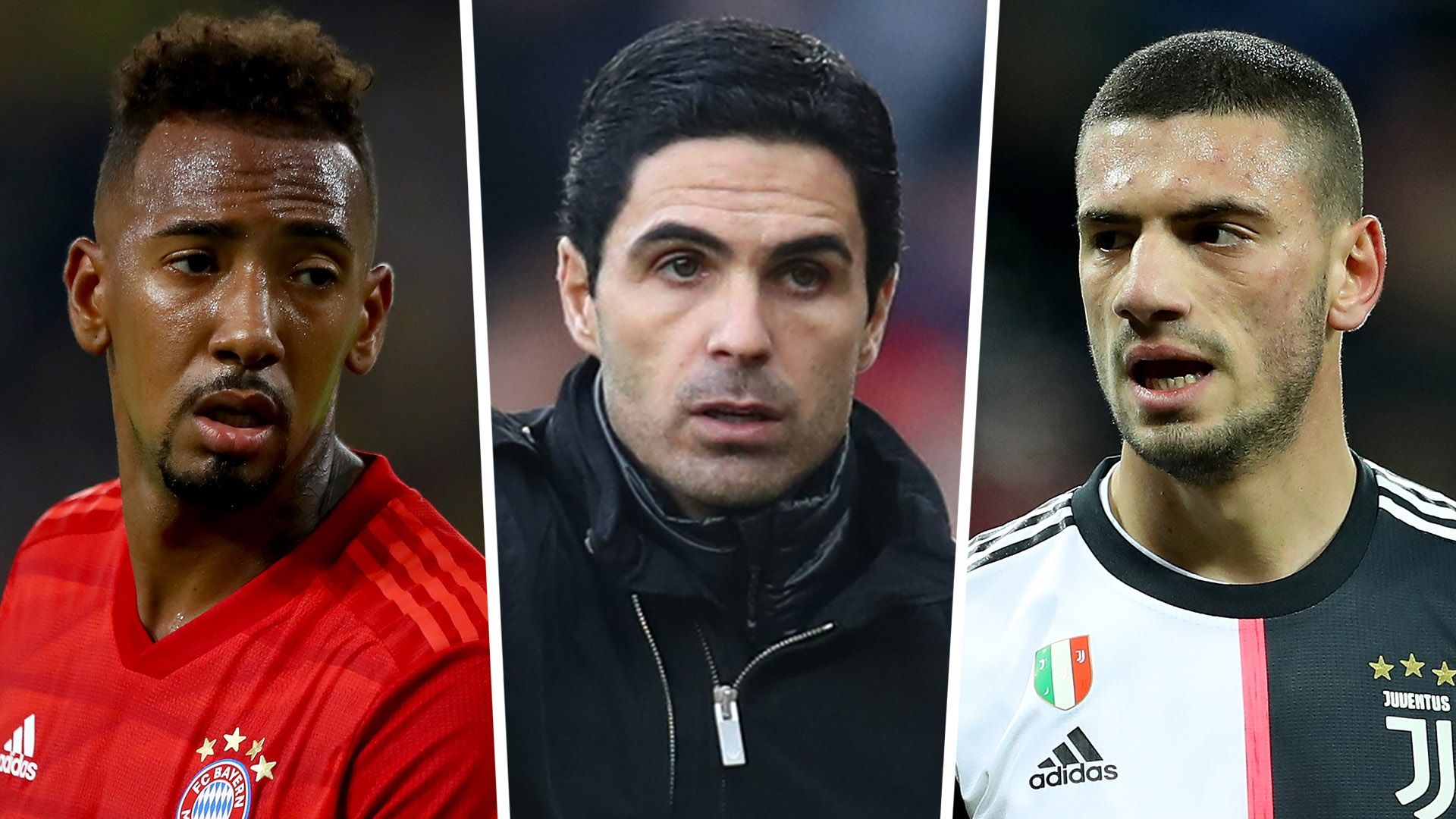 Jerome Boateng Mikel Arteta Merih Demiral