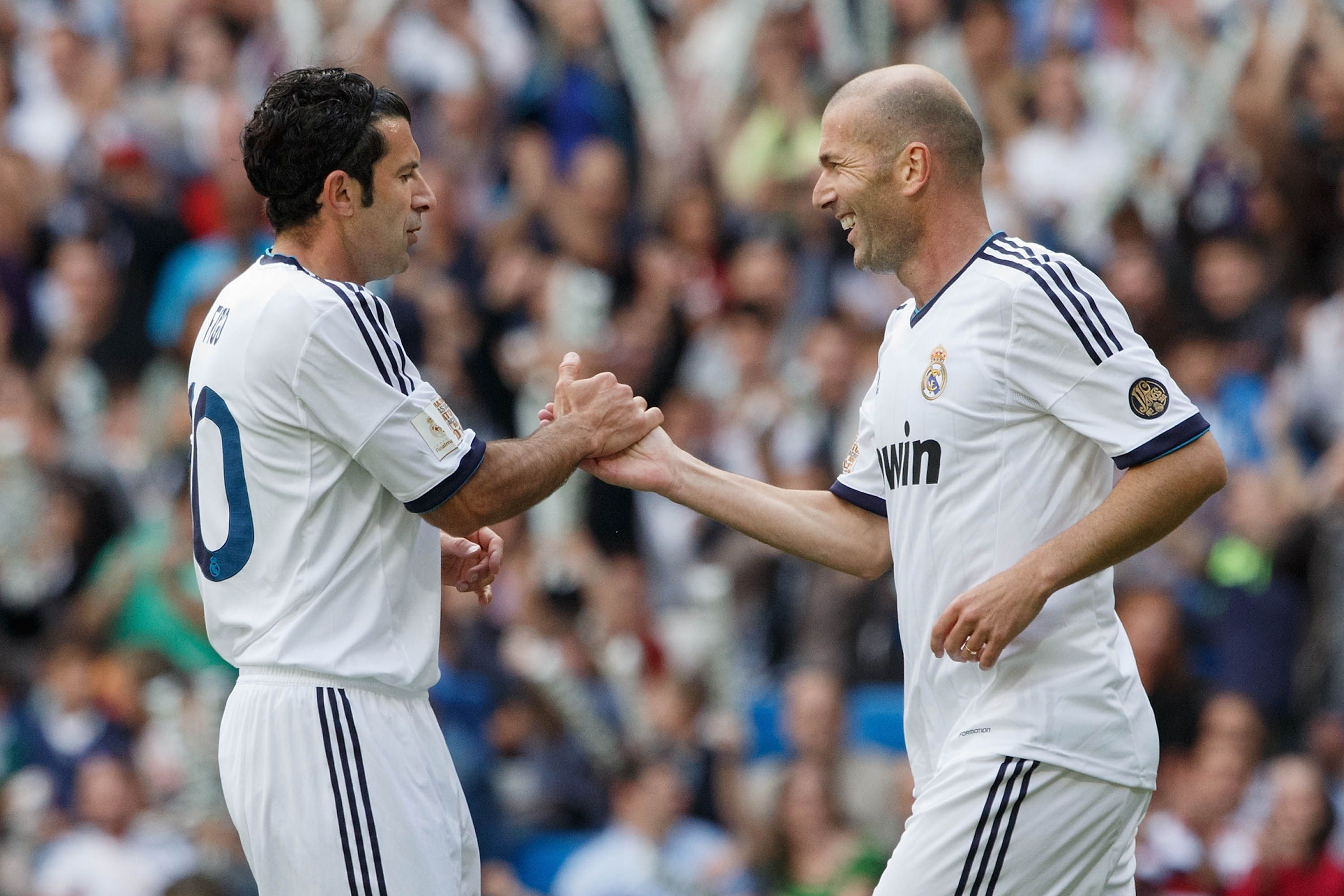 Luis Figo & Zinedine Zidane