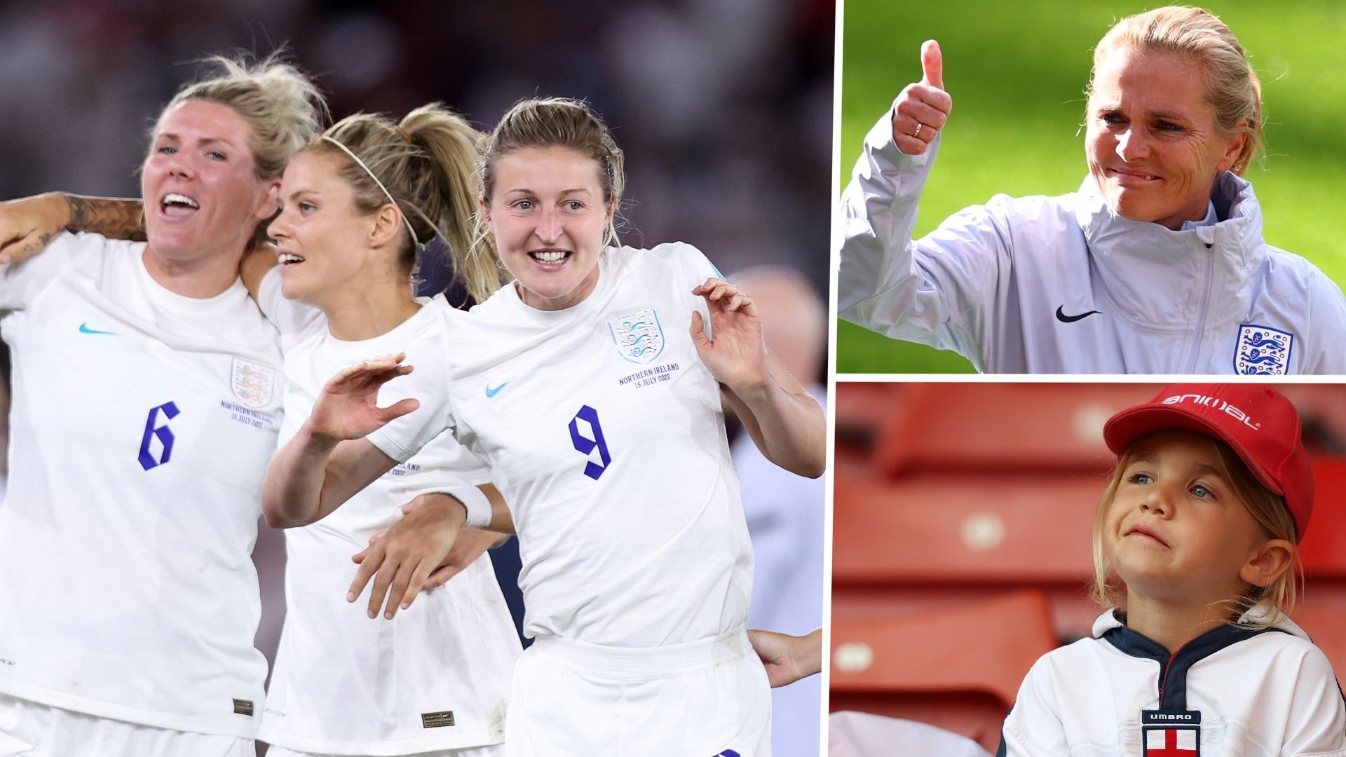 England Women's Euro 2022 GFX