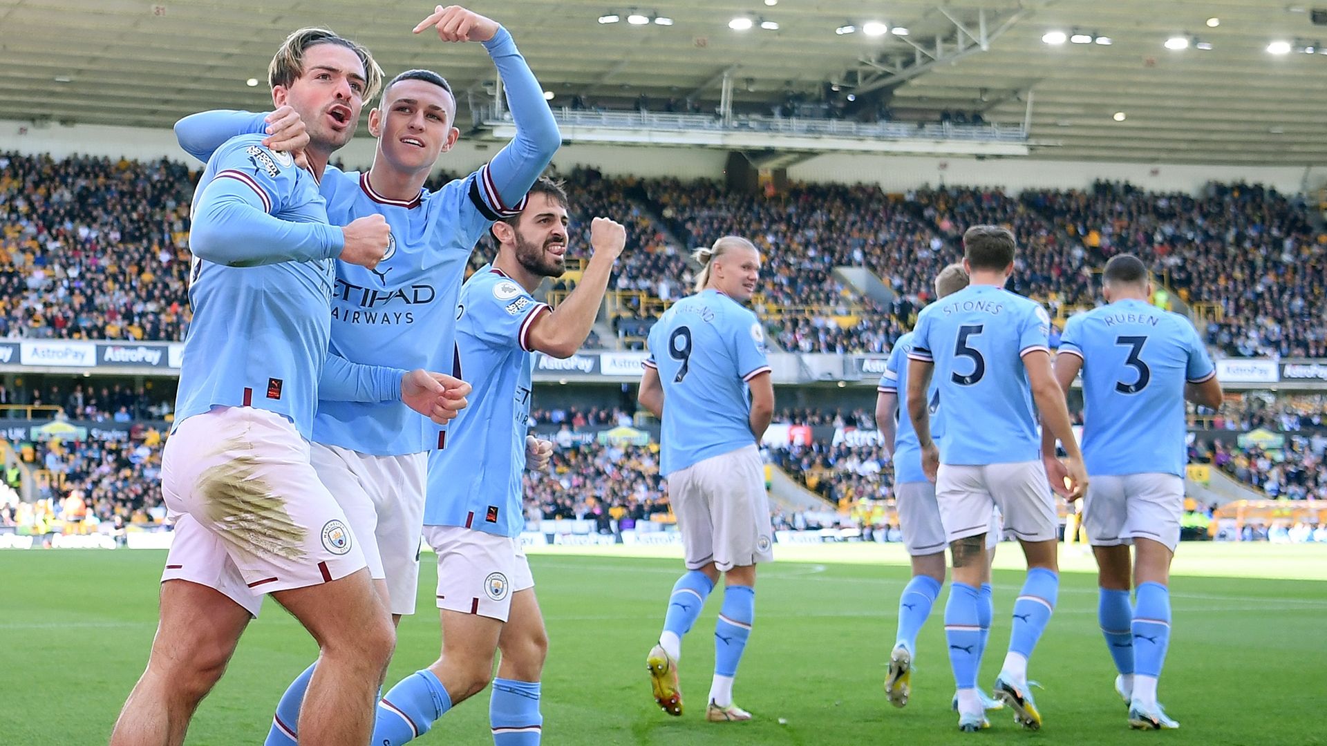 Jack Grealish Phil Foden Man City 2022-23