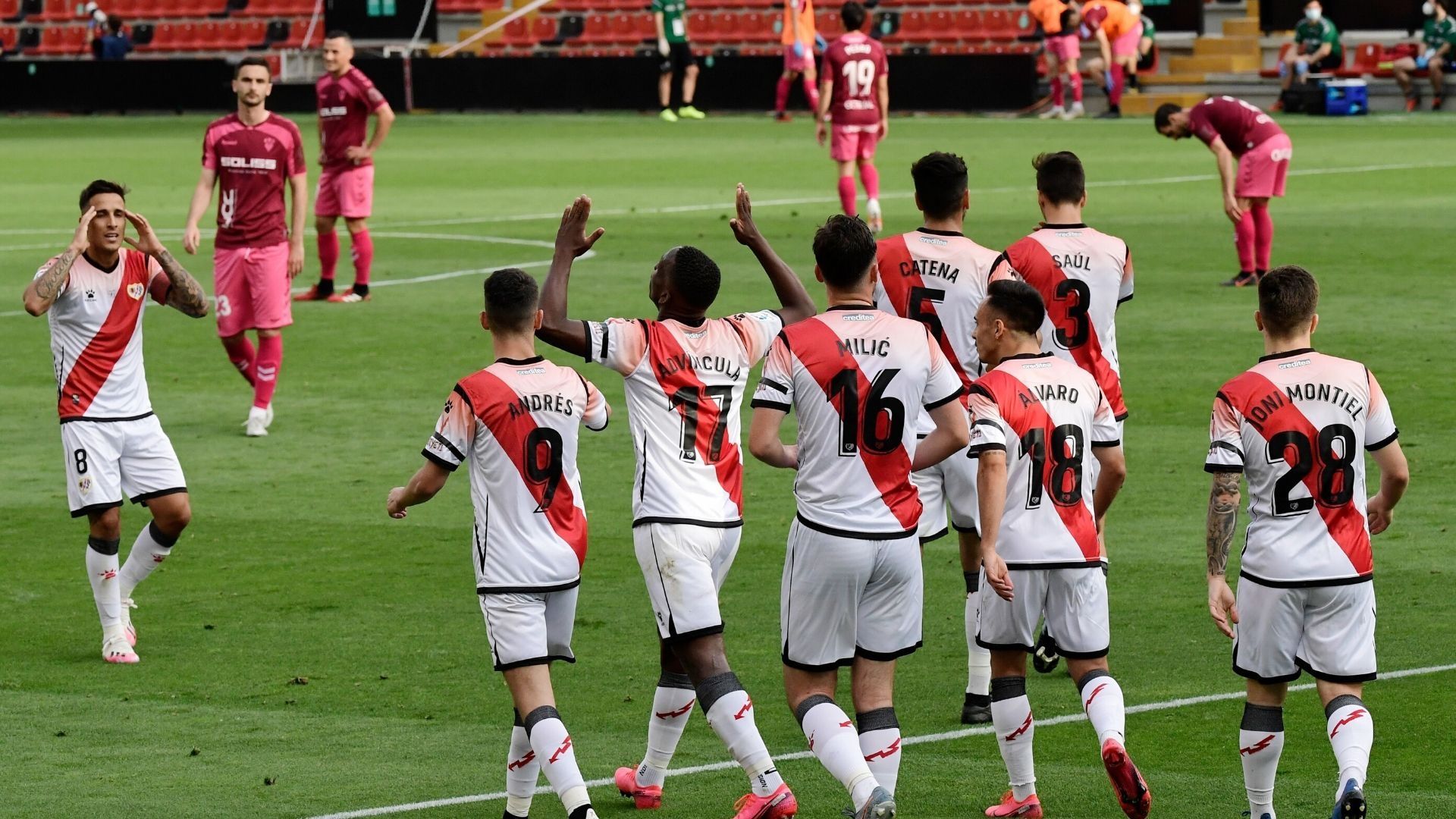 Rayo Vallecano Albacete 10062020