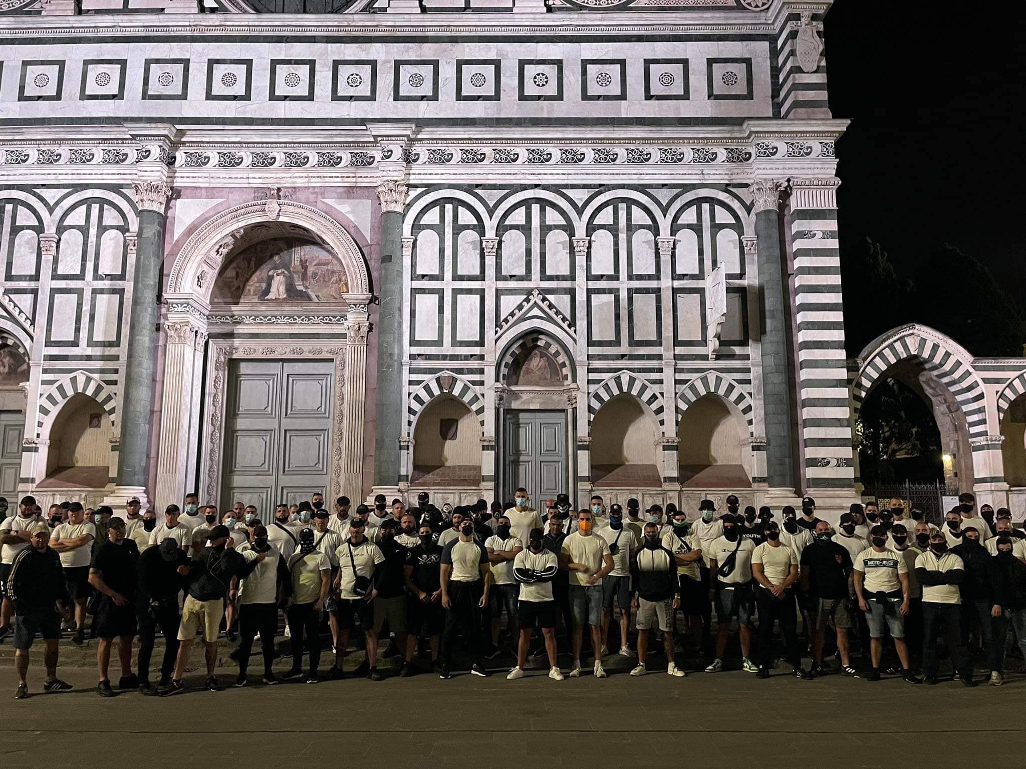 Ferencvárosi ultrák Fiorentina