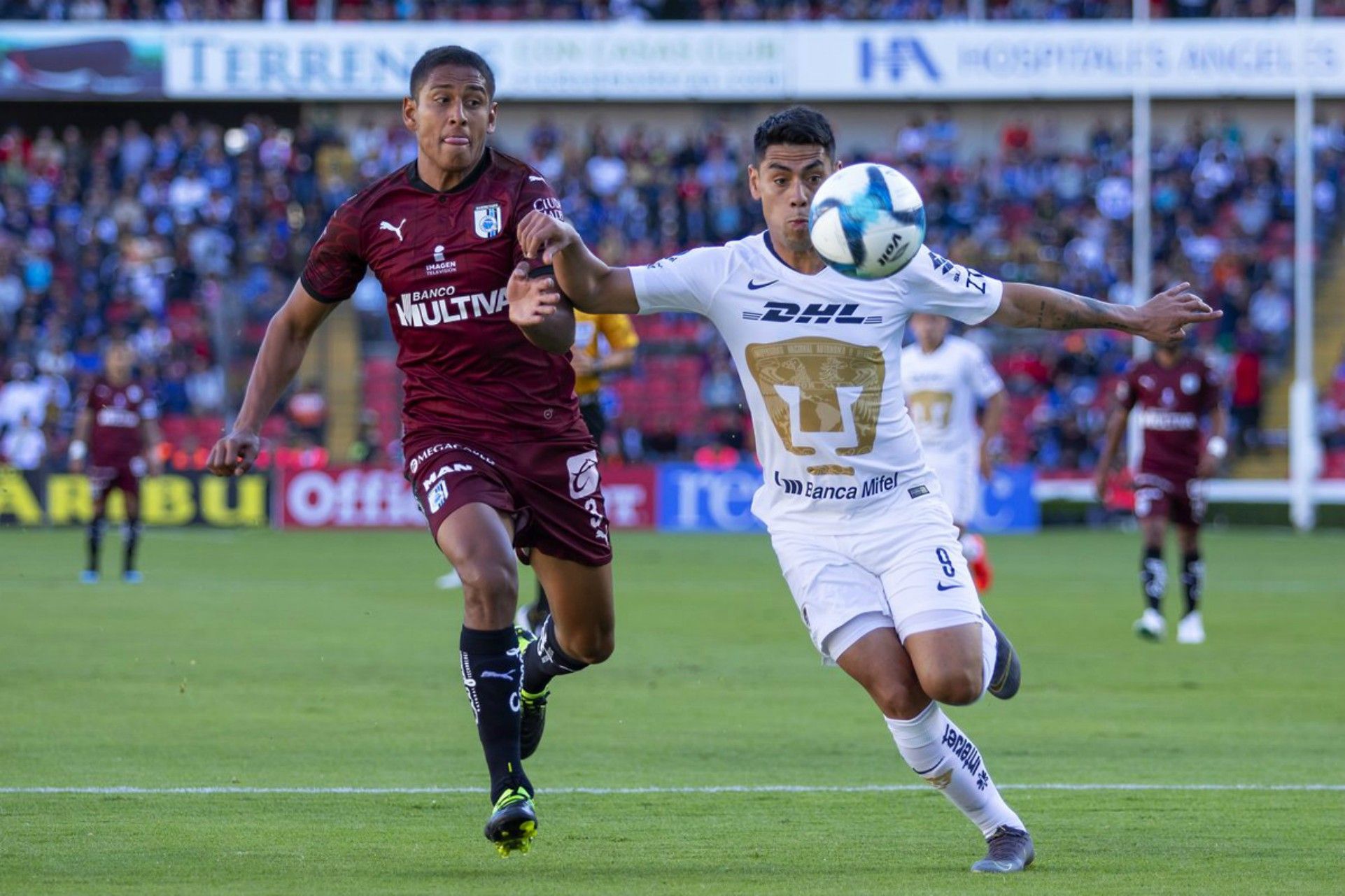 Querétaro Pumas Felipe Mora