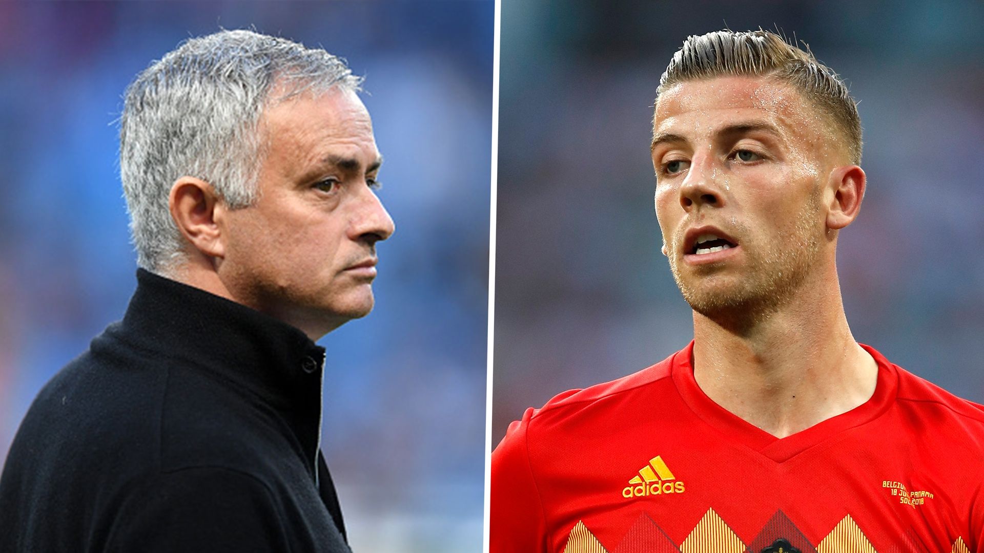 Jose Mourinho Toby Alderweireld Man Utd Belgium