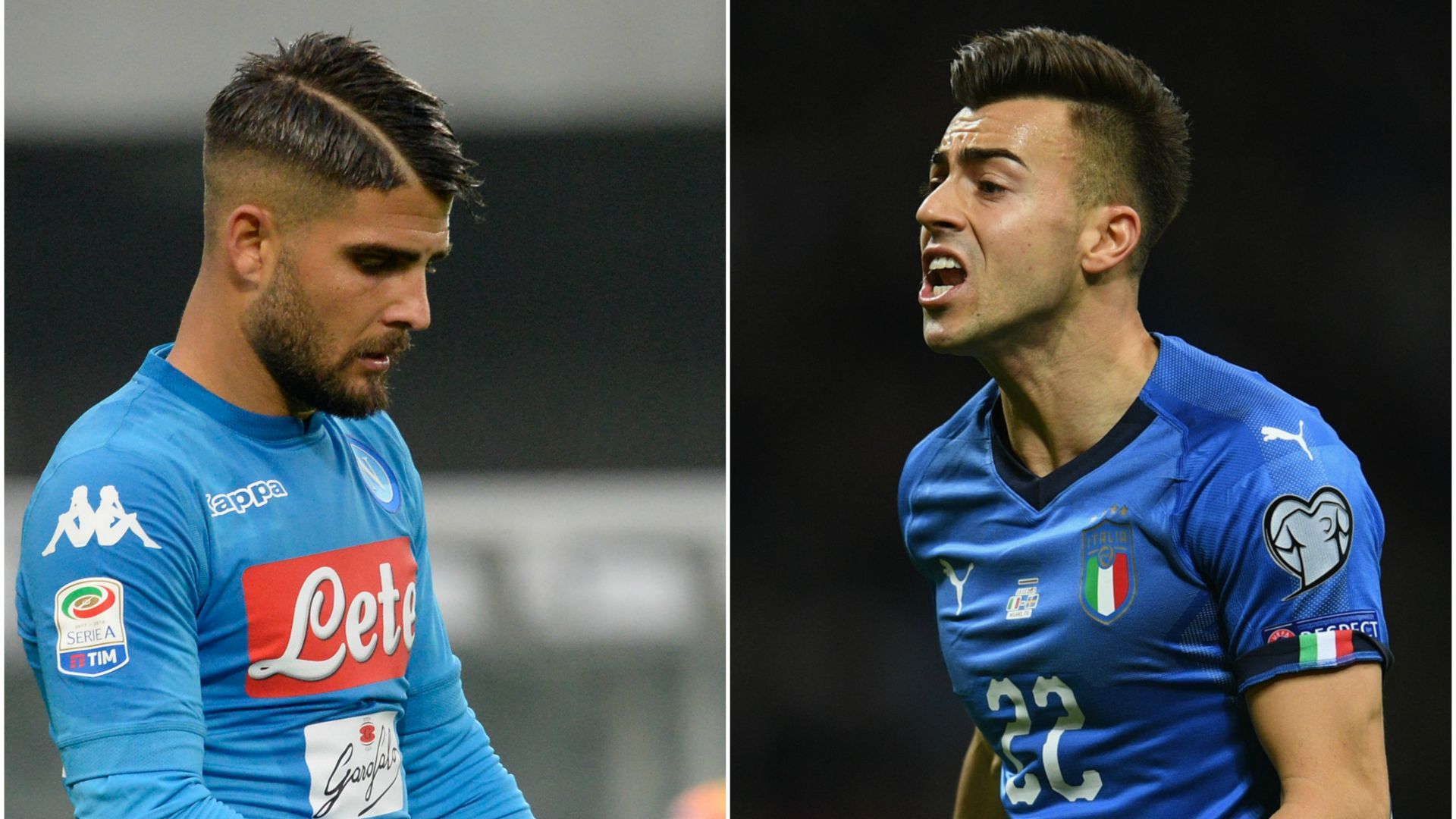 Insigne El Shaarawy - Italy Napoli