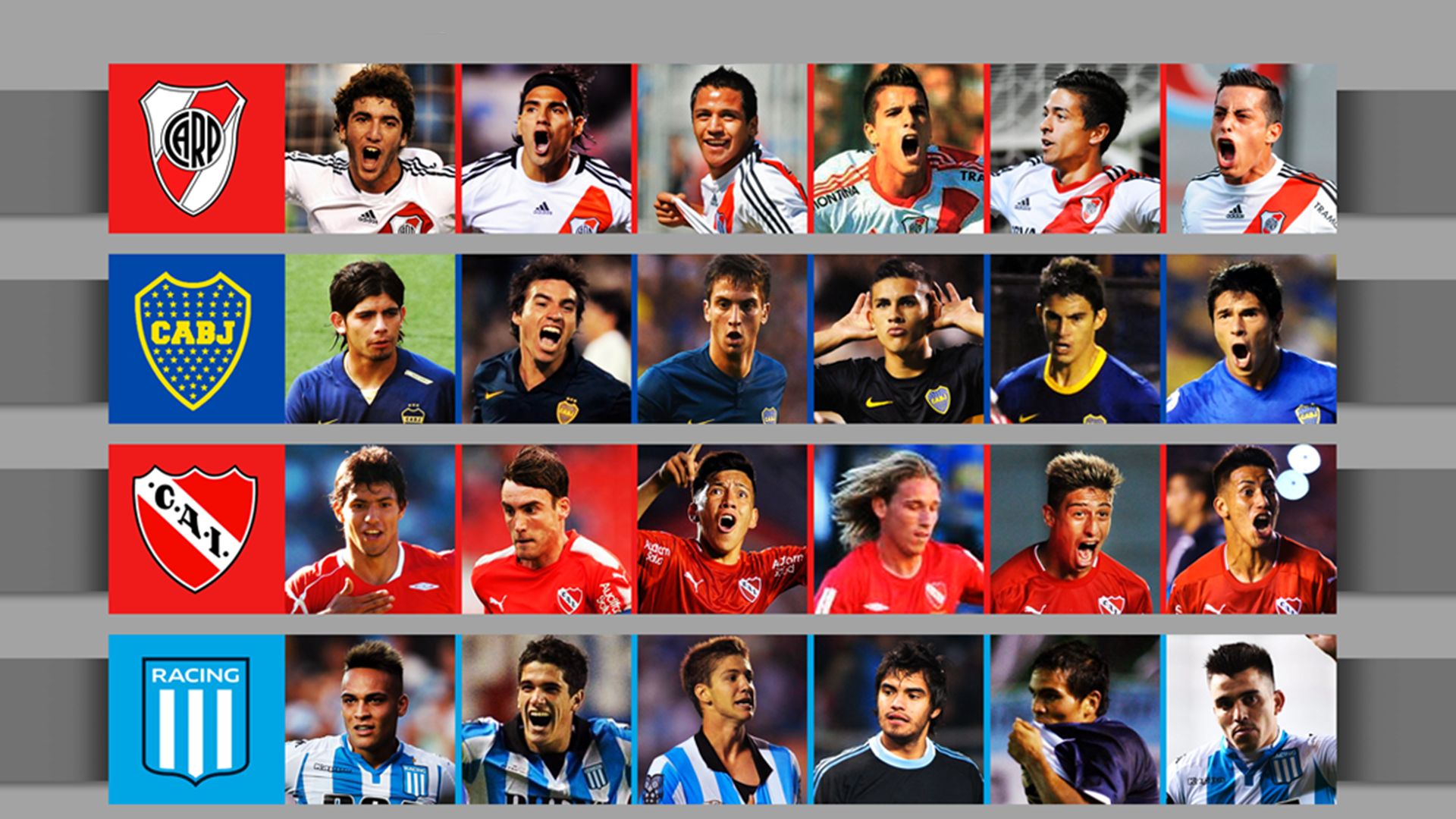 Portada Boca River Racing Independiente extranjeros