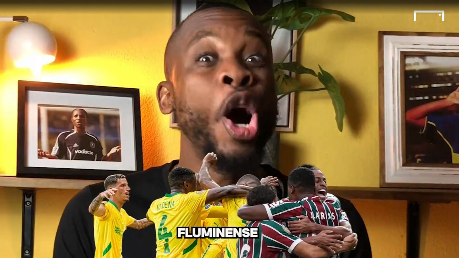 Thabang Kgeledi on Sundowns vs Fluminese video