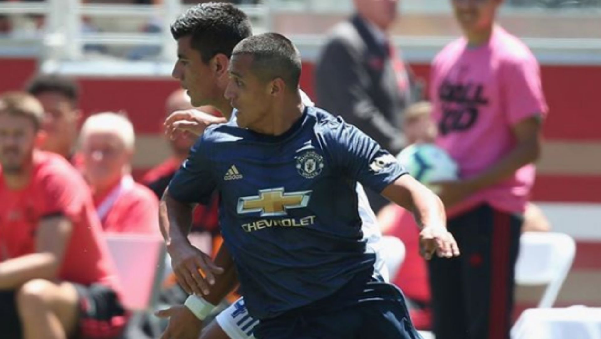220718 Manchester United San Jose Earthquakes Alexis Sánchez Nick Lima