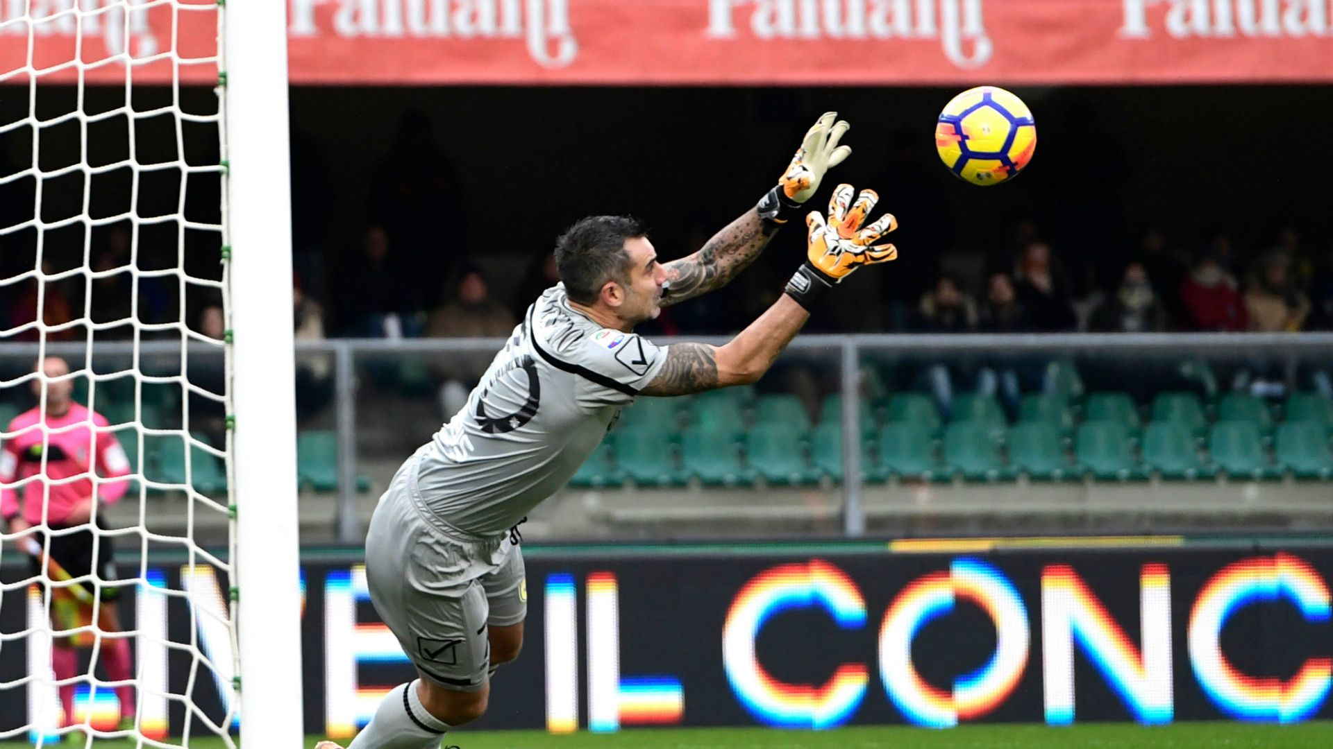 Stefano Sorrentino, Chievo, Serie A, 10122017